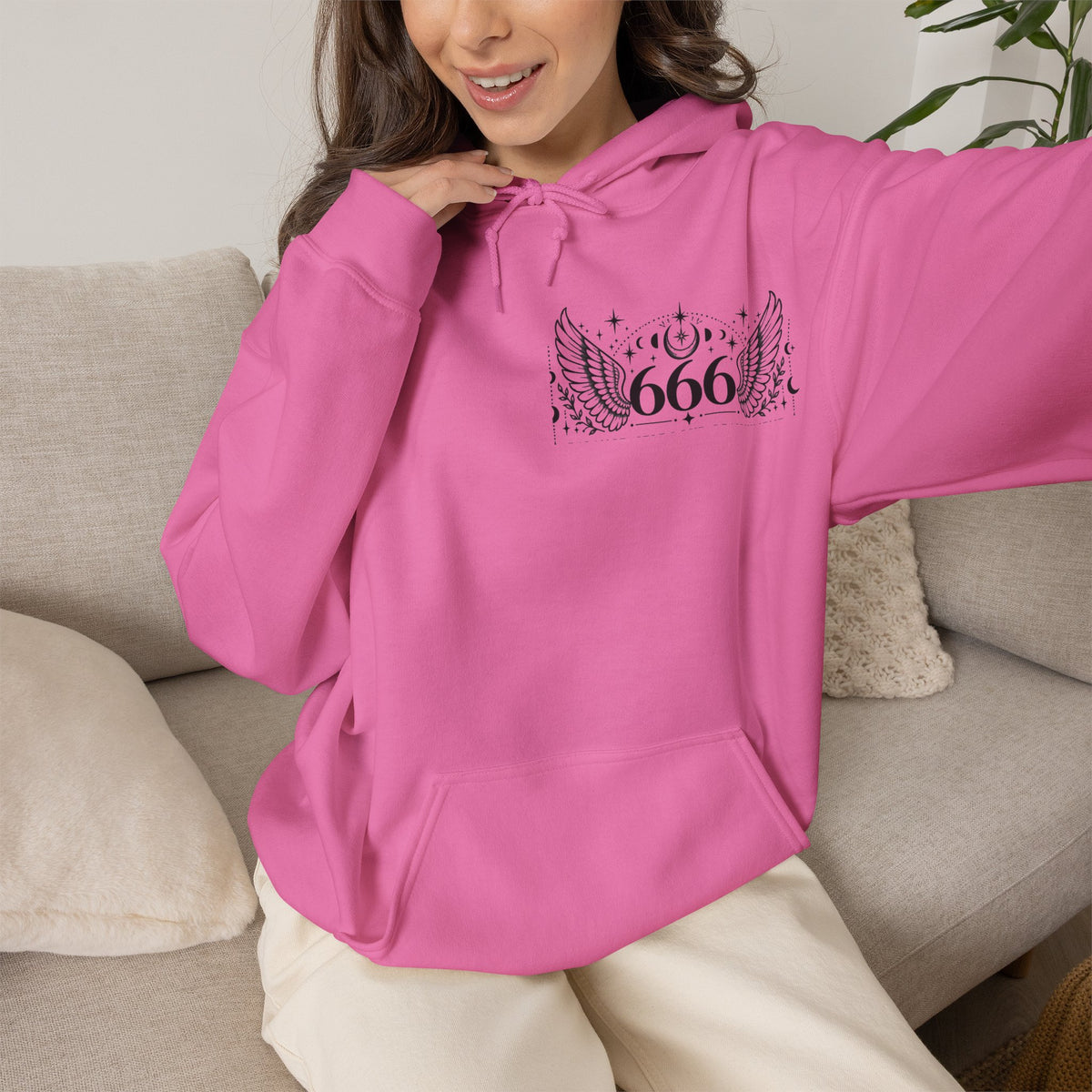 666 Angel Number Hoodie | Balance, Self-Love & Realignment