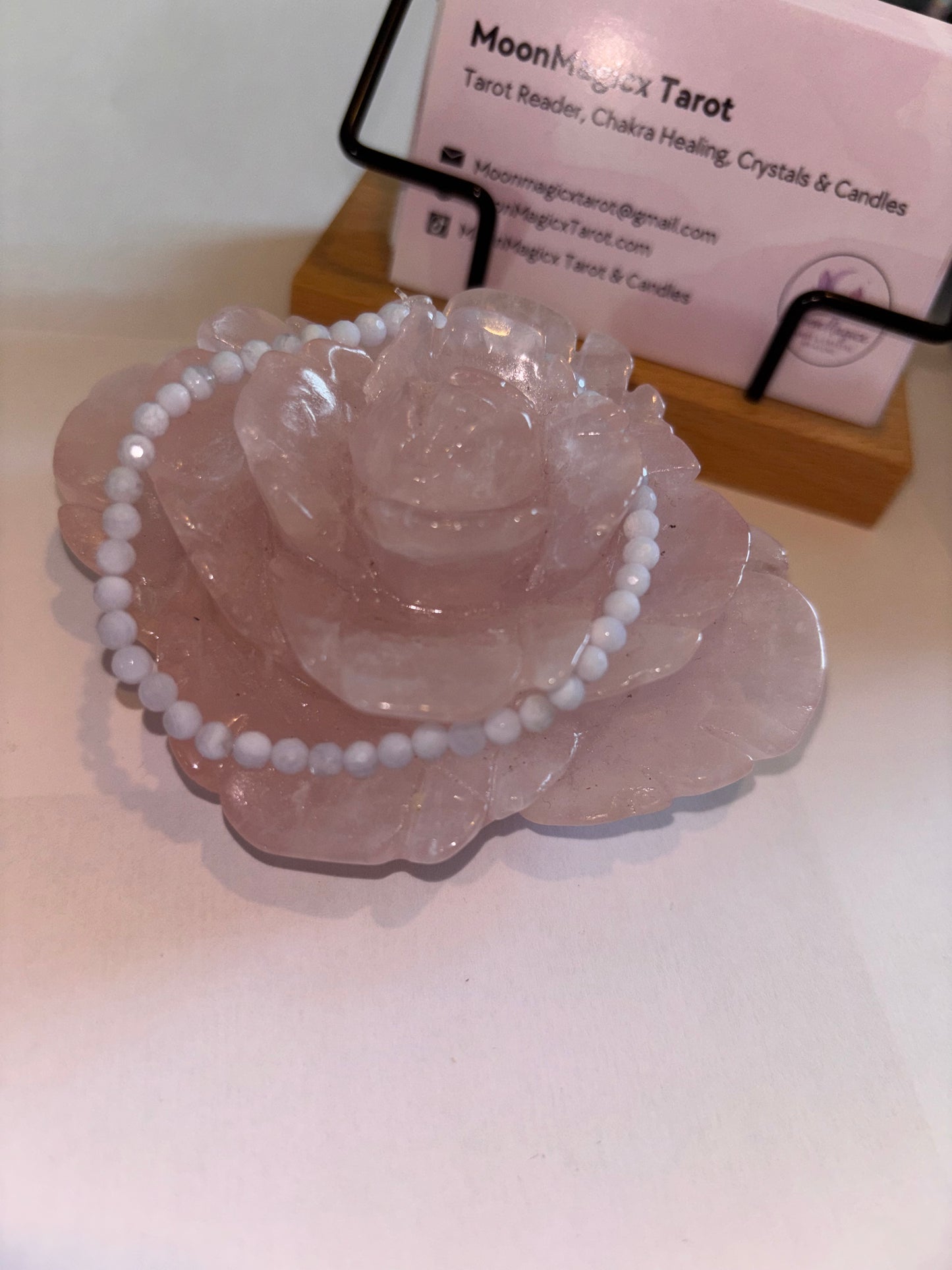 Grade A Natural Blue Lace Agate Bracelet