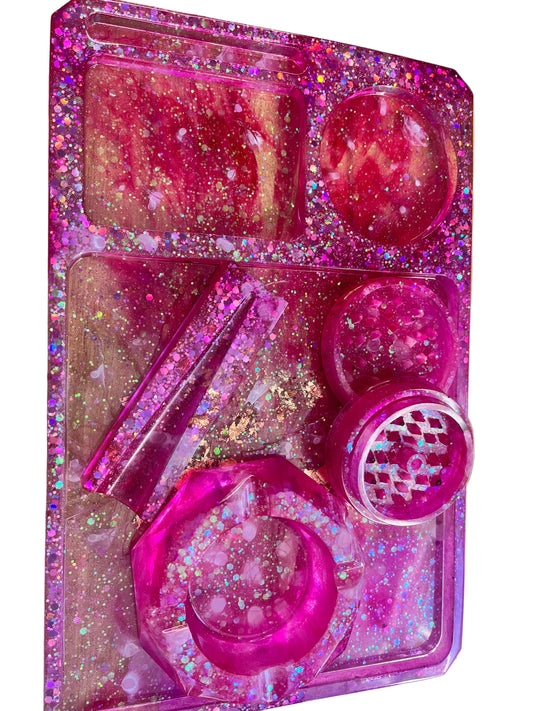 ✨ Resin Rolling Tray Set – Custom Colour Edition ✨