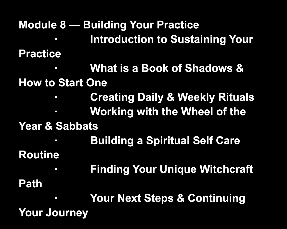 MoonMagicx Witchcraft Course