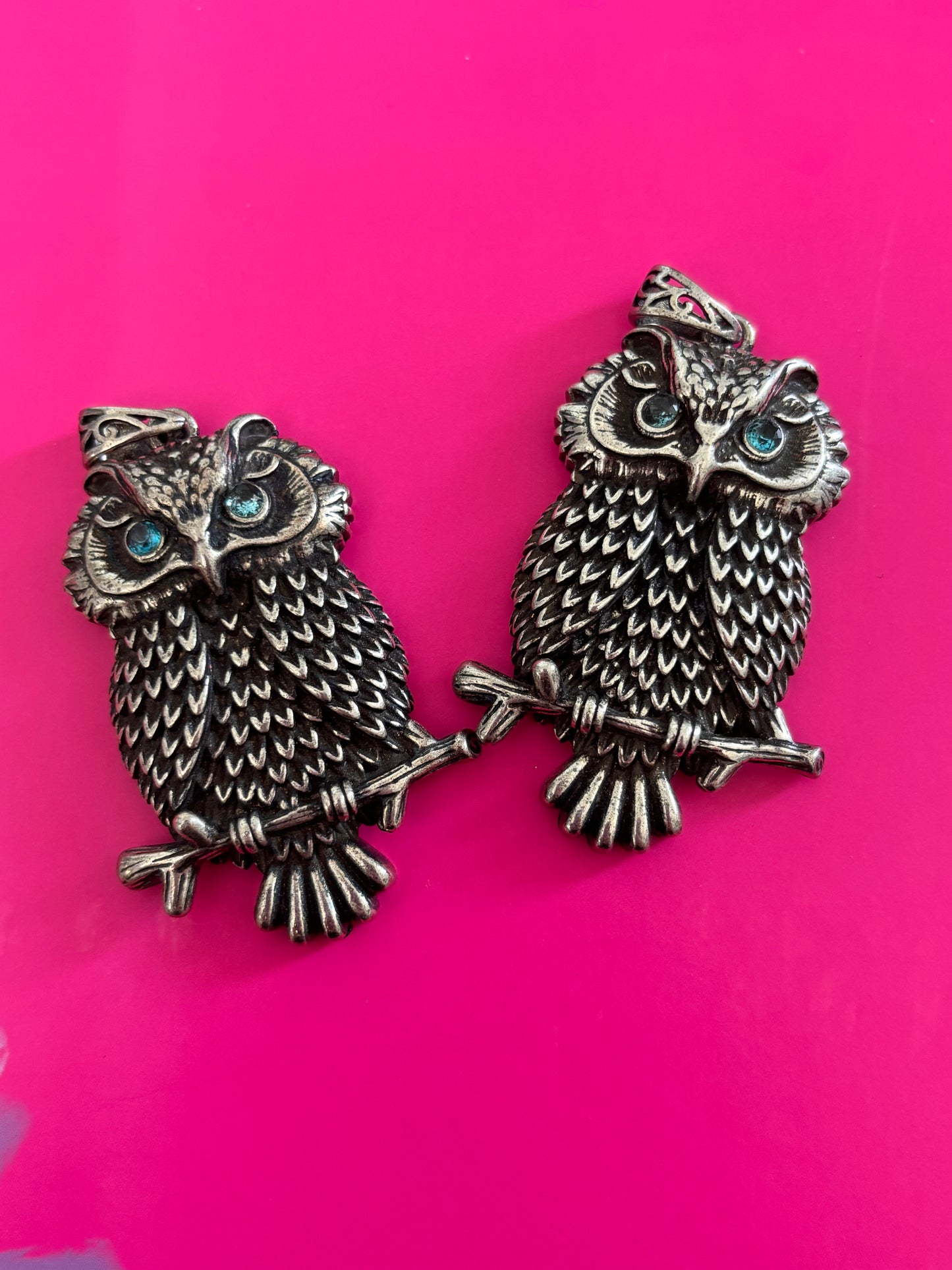 Vintage Owl Pendant