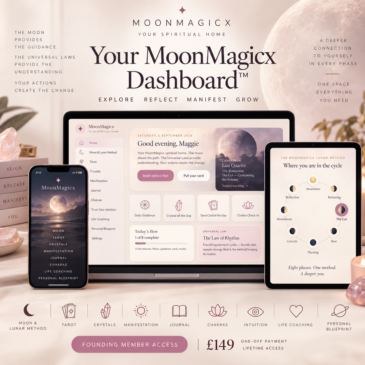 Your MoonMagicx Dashboard™