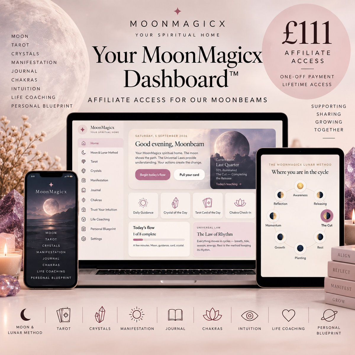 Your MoonMagicx Dashboard™ Moonbeam Price
