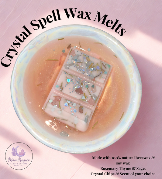 Crystal spell wax melts