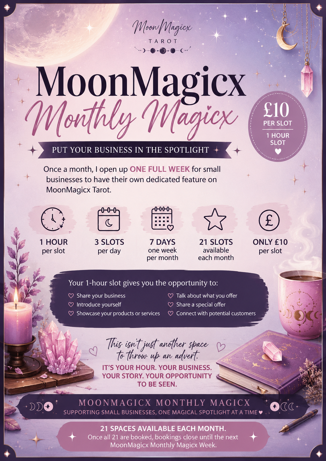 MoonMagicx Monthly Magicx ✨