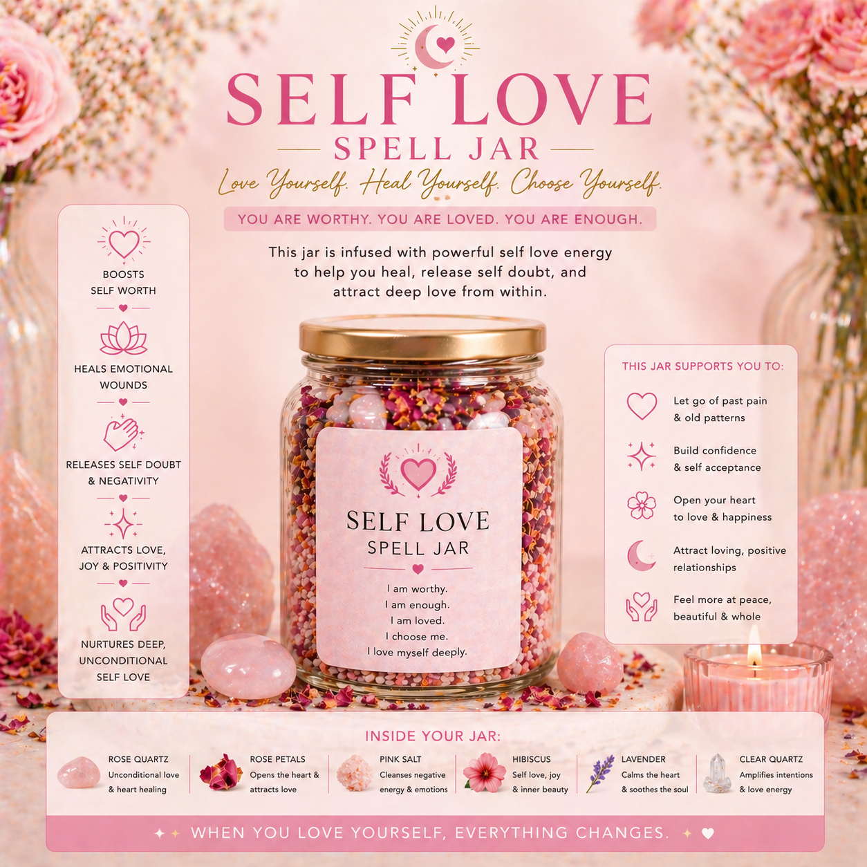 Self Love Spell Jar
