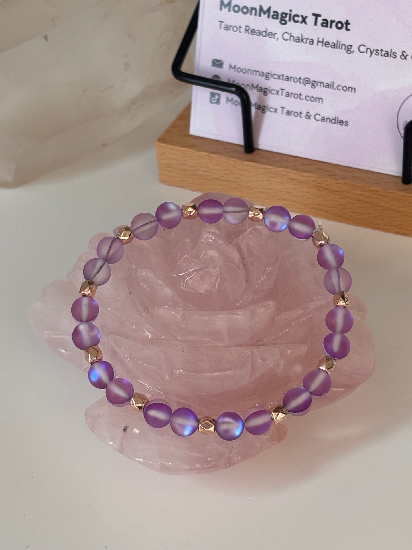 Violet Moon Bracelet