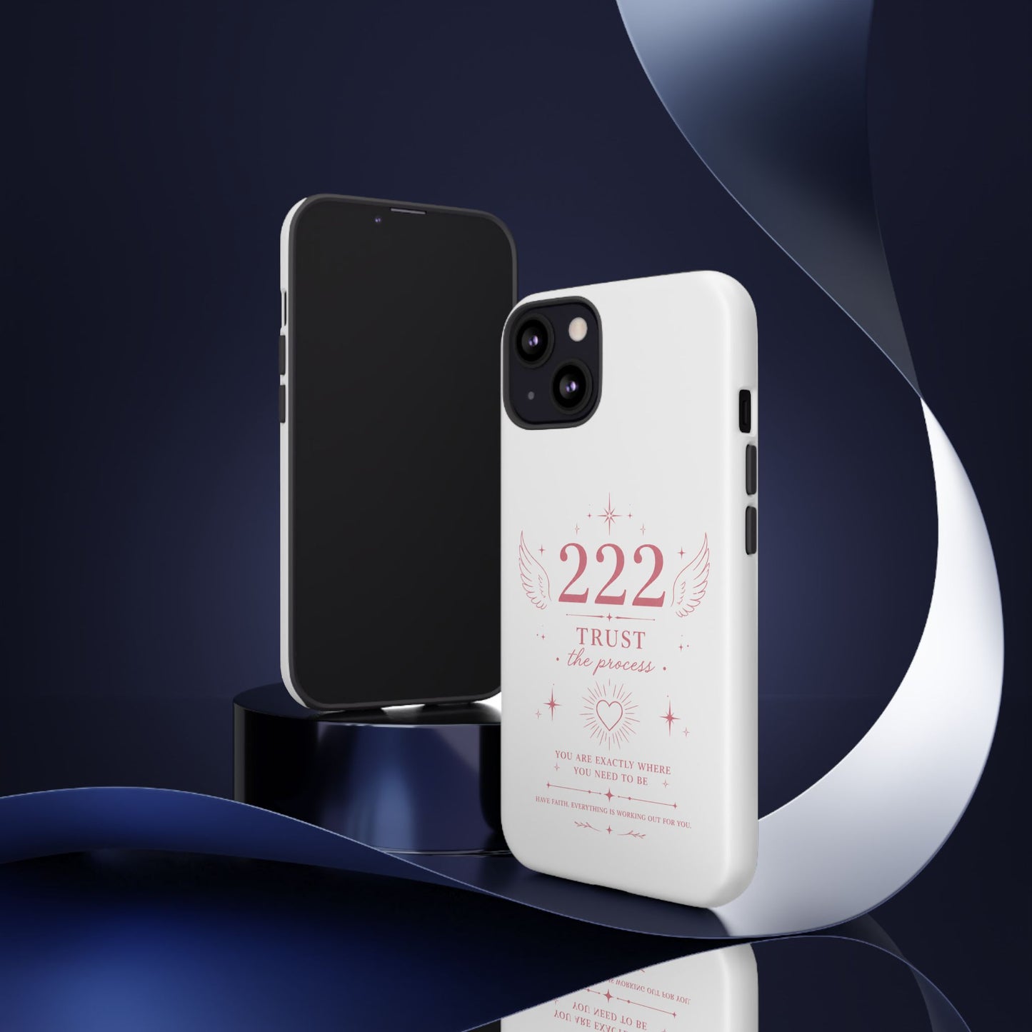 222 Trust the Process Phone Case — Angel Number Spiritual iPhone Case