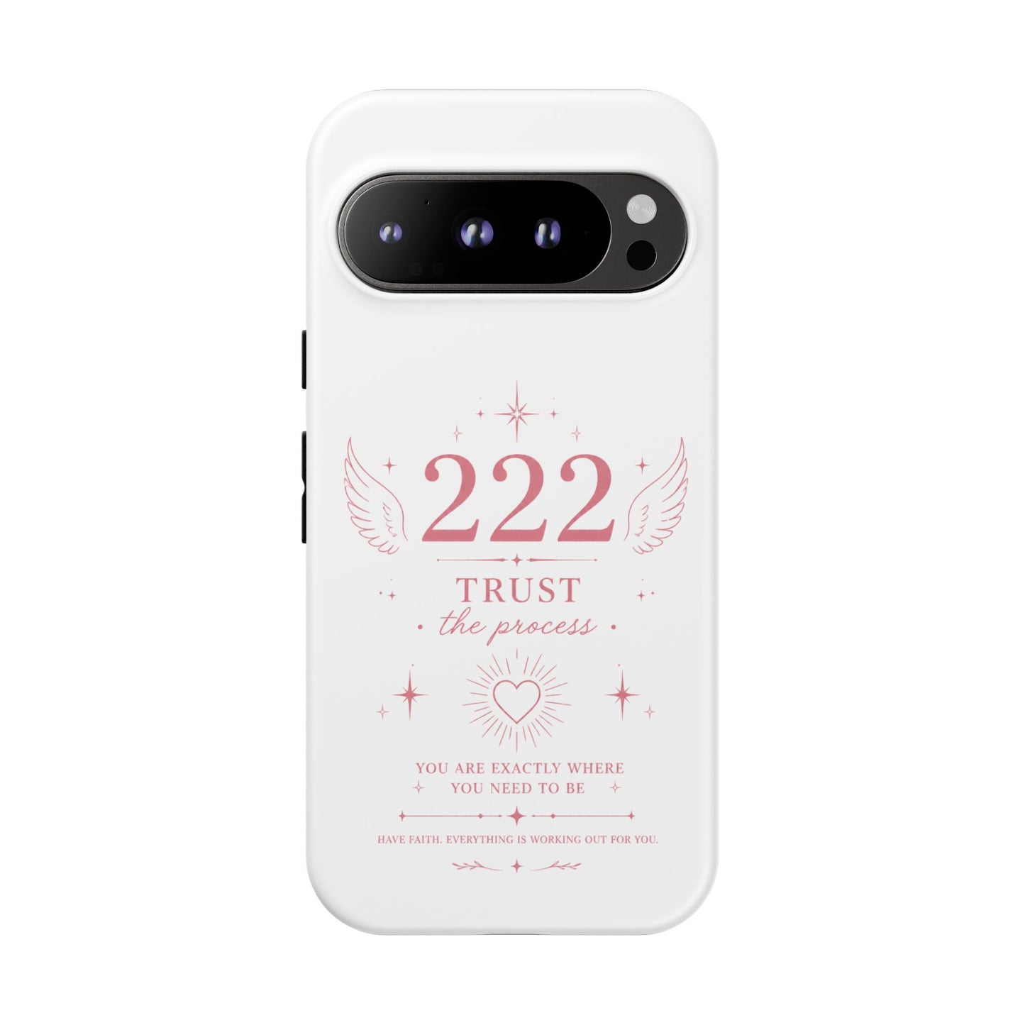 222 Trust the Process Phone Case — Angel Number Spiritual iPhone Case