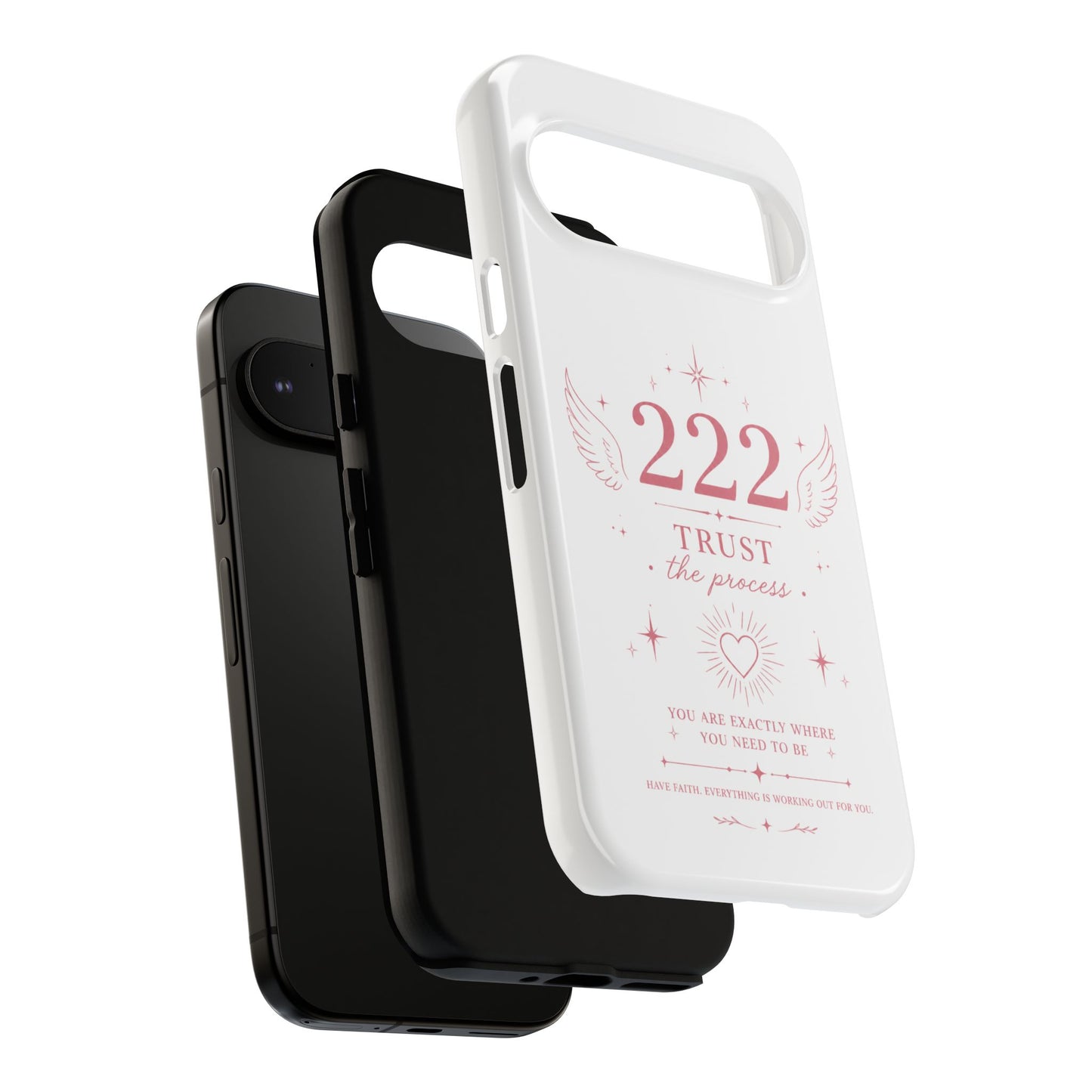 222 Trust the Process Phone Case — Angel Number Spiritual iPhone Case