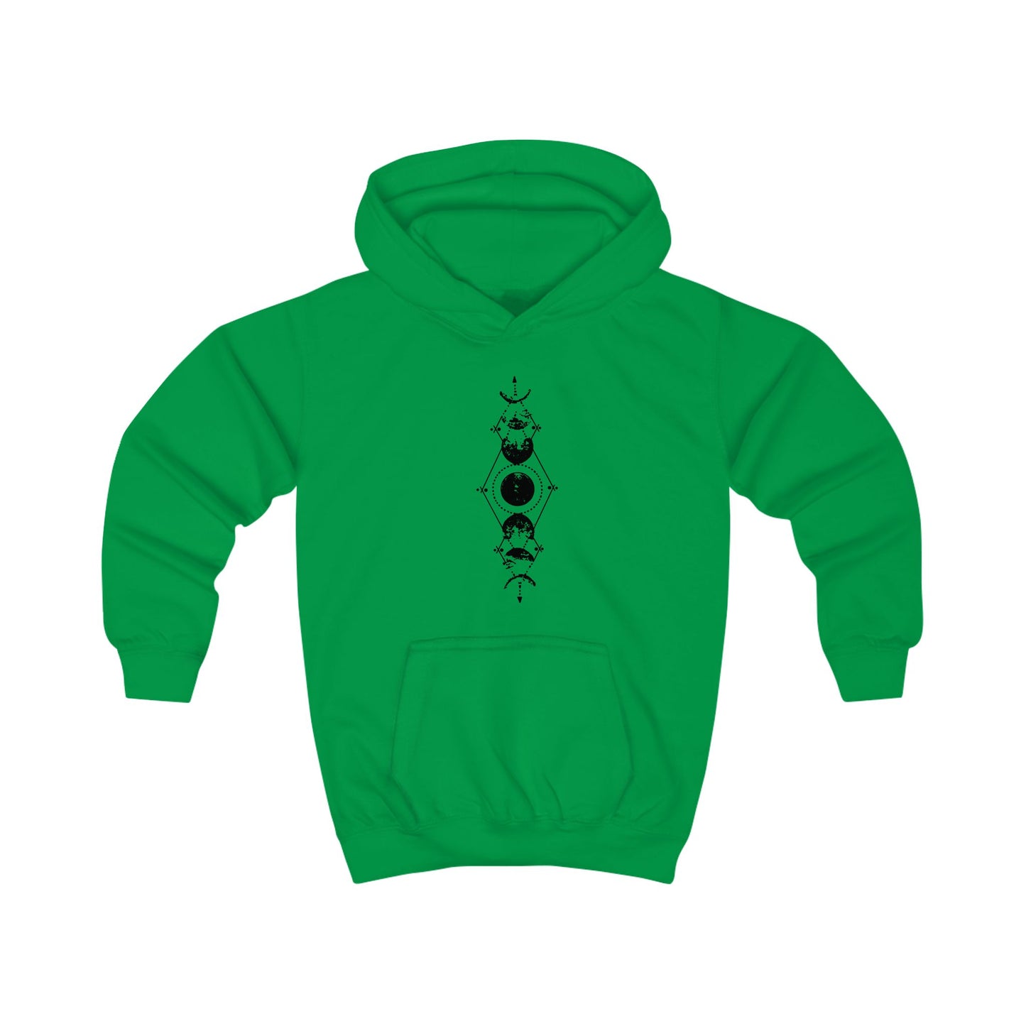 Kids Hoodie - 'Moon Child' Stay Wild Celestial Graphic Hoodie for Children