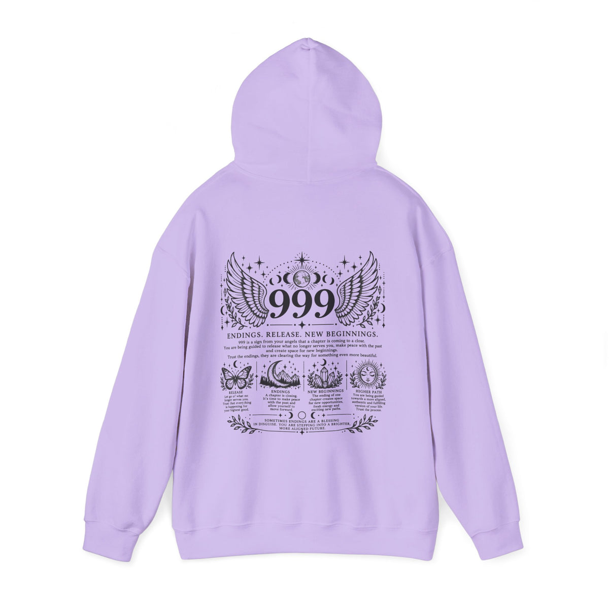 999 Angel Number Hoodie | Endings, Release & New Beginnings