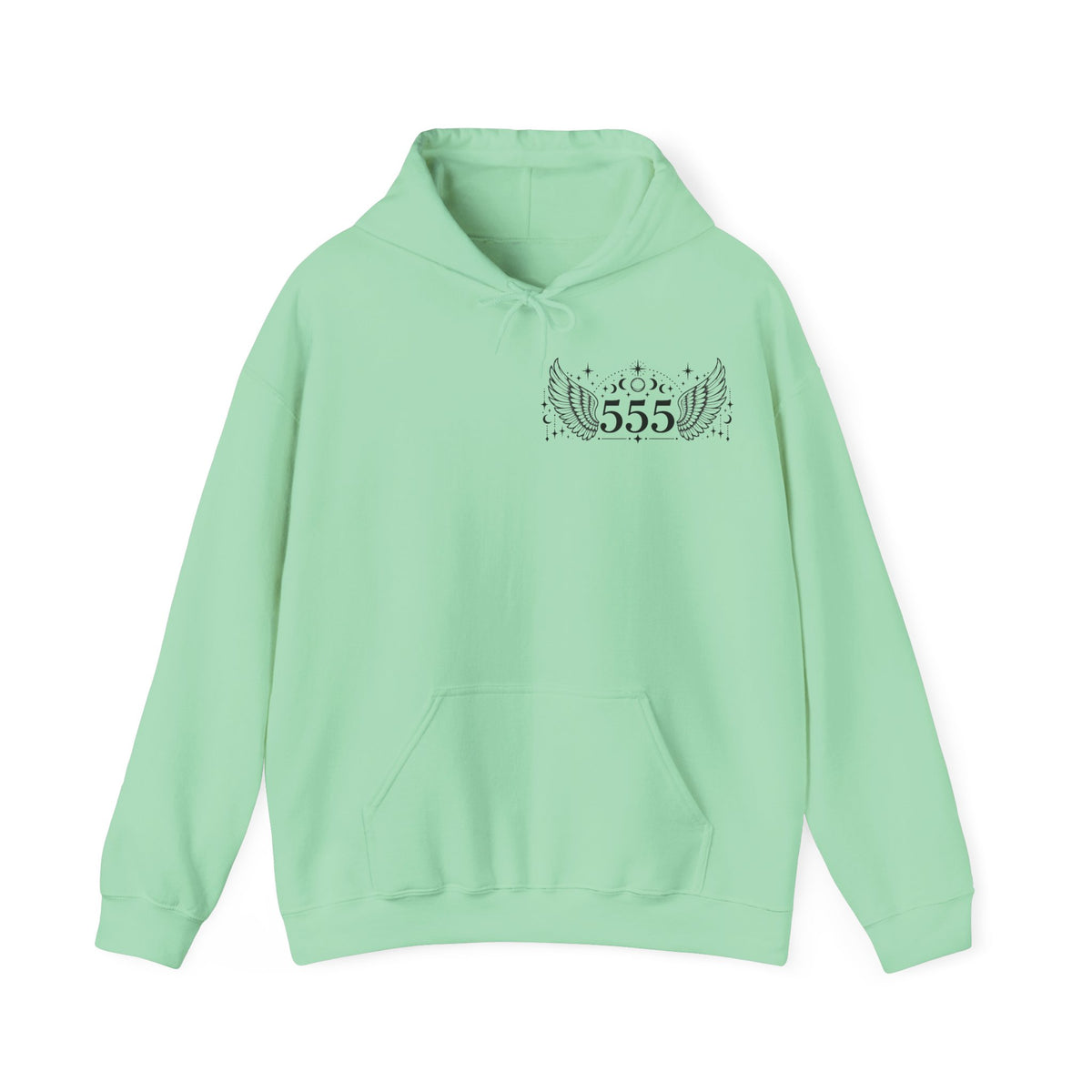 555 Angel Number Hoodie | Transformation & New Beginnings