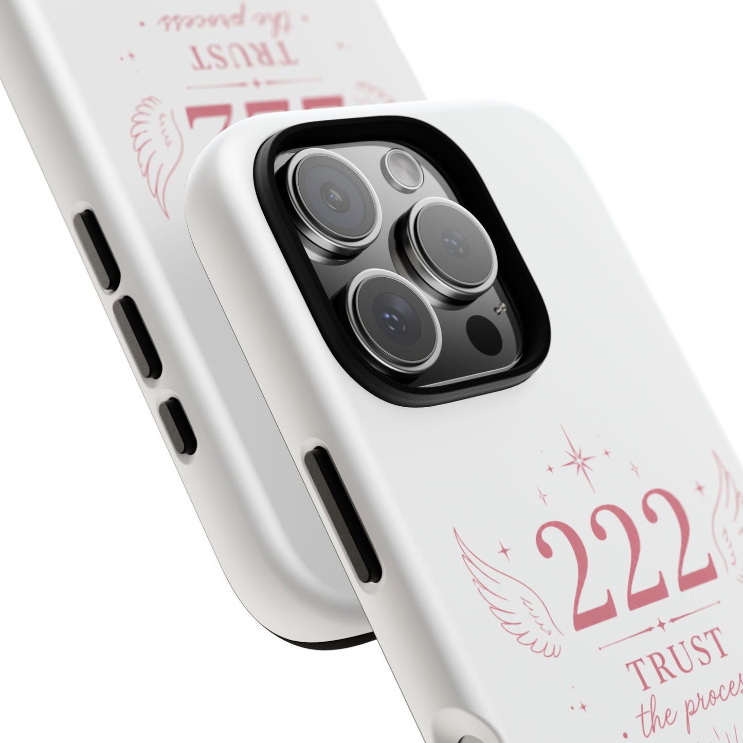 222 Trust the Process Phone Case — Angel Number Spiritual iPhone Case