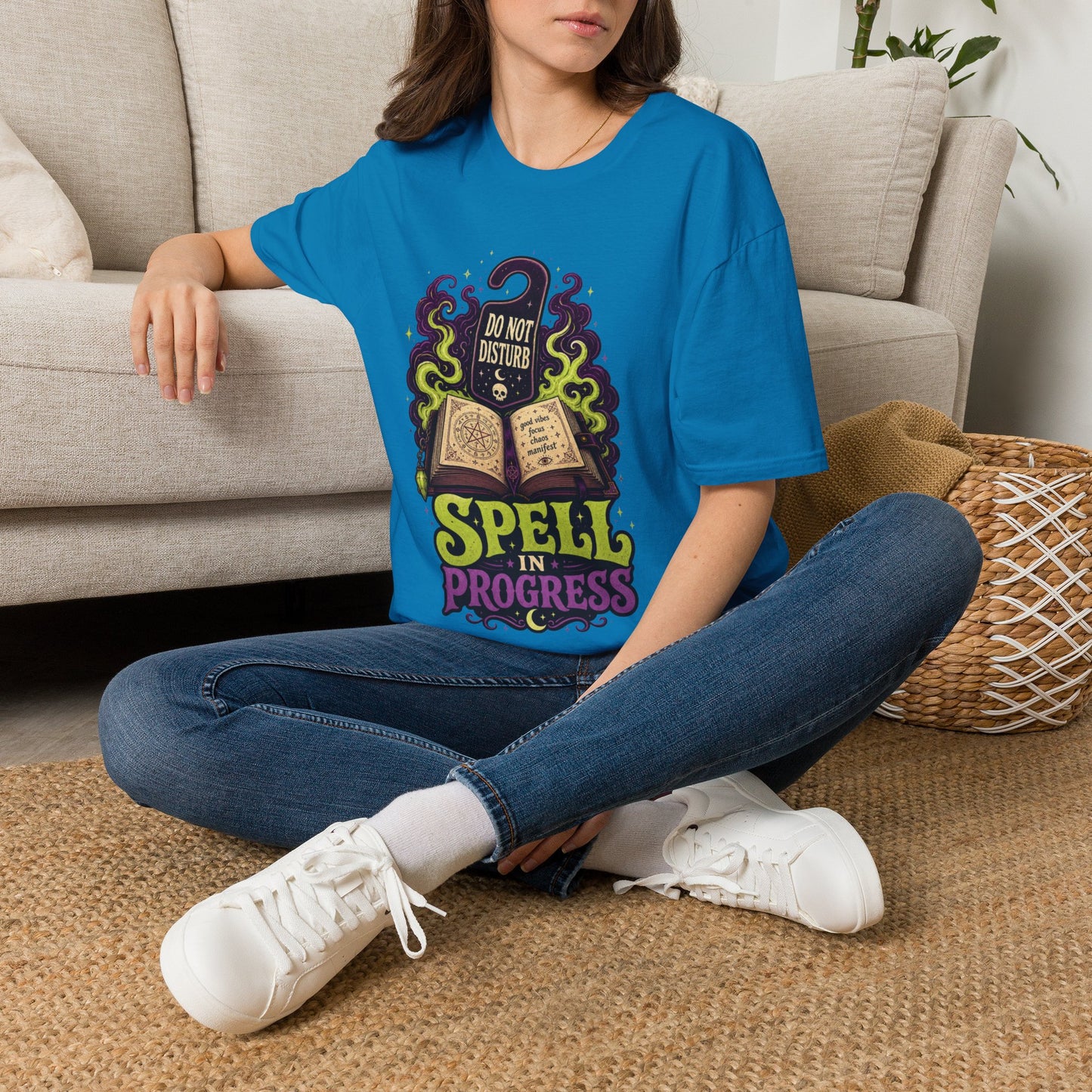 Witchy 'Do Not Disturb — Spell in Progress' T-Shirt