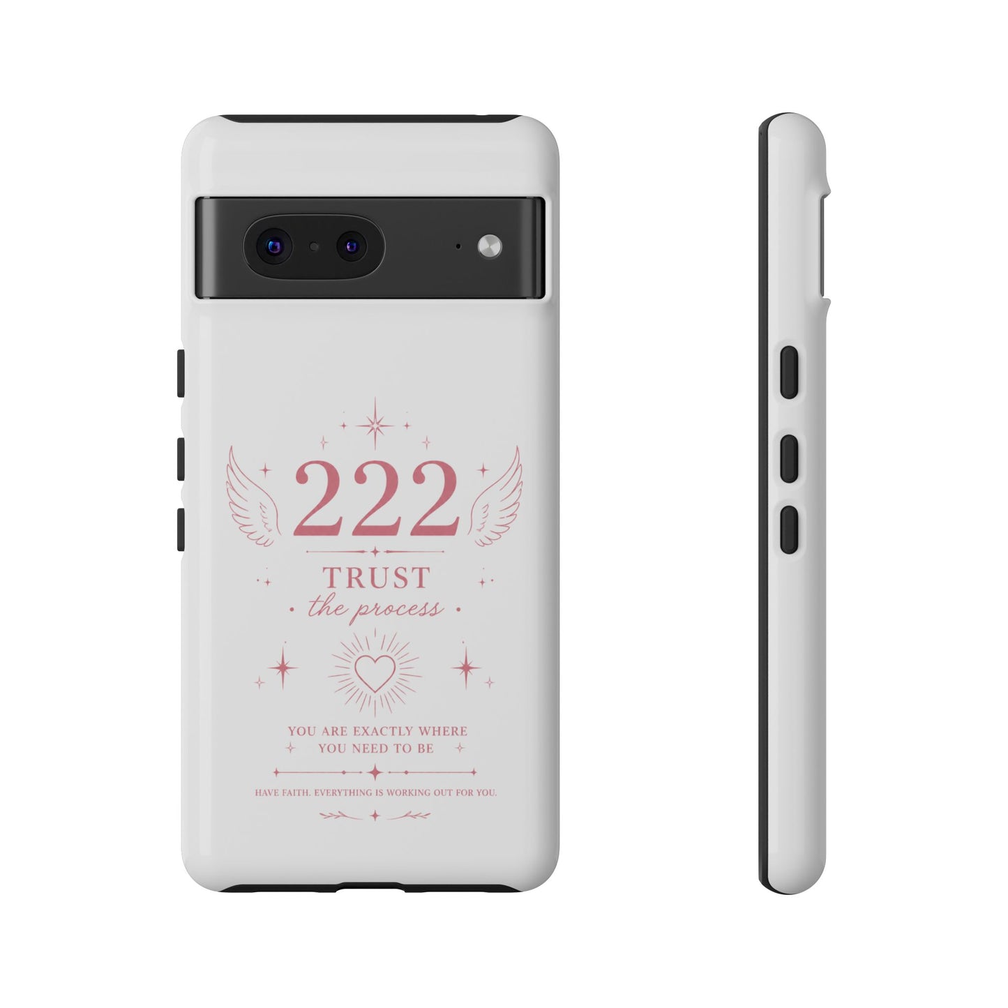 222 Trust the Process Phone Case — Angel Number Spiritual iPhone Case