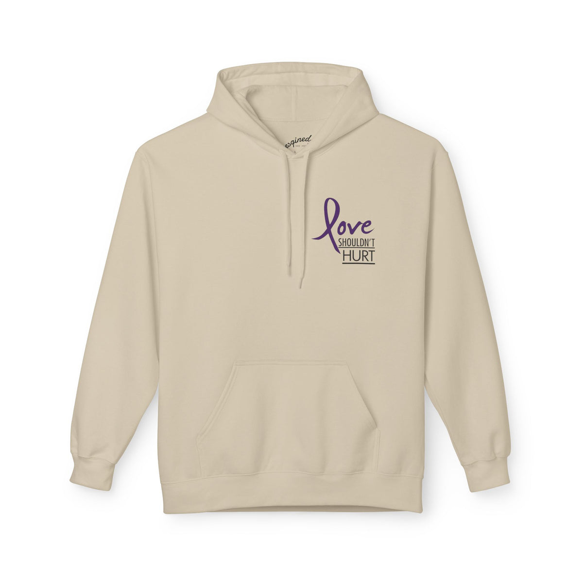 Love Shouldn’t Hurt Hoodie | Designed by Jade Hooper