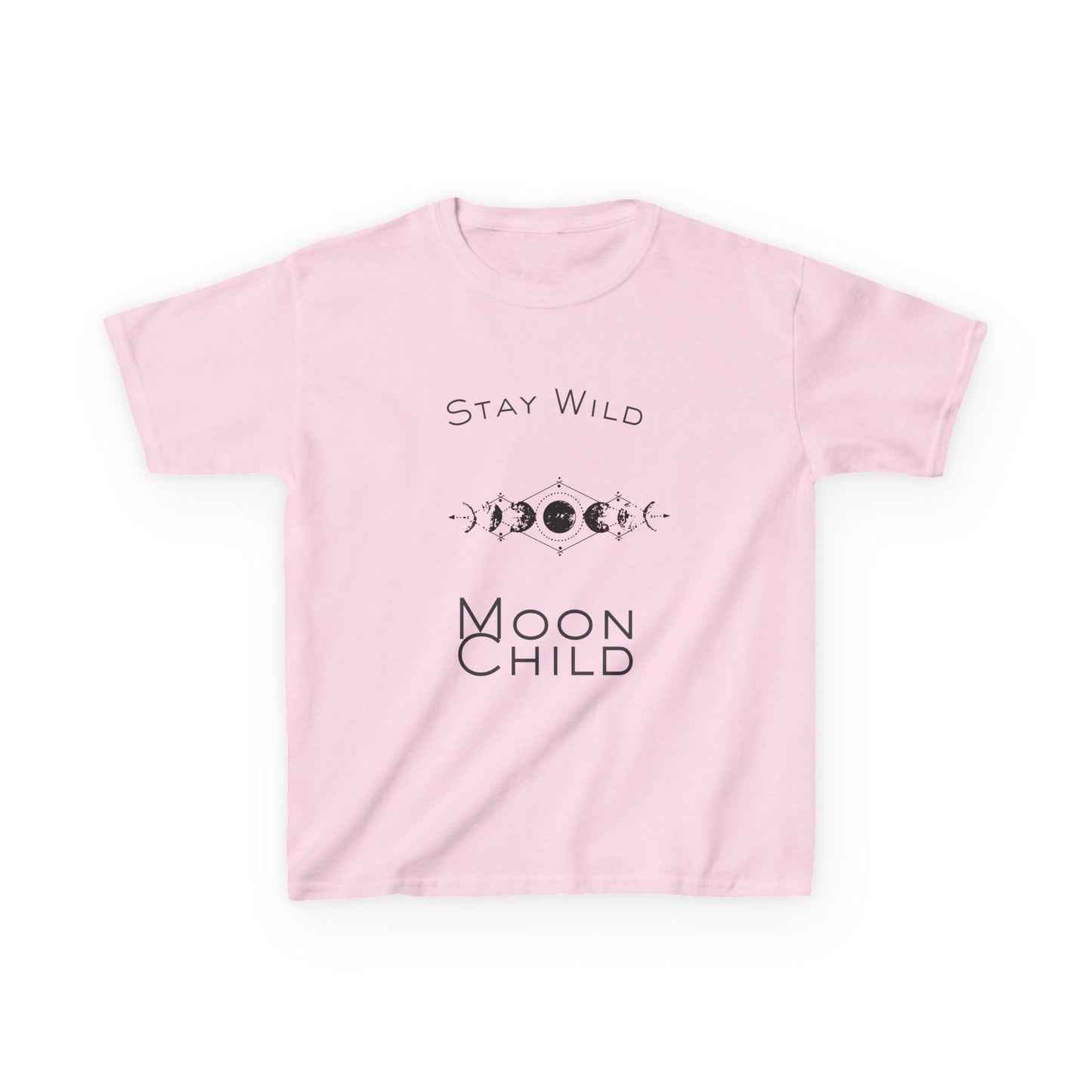 Kids 'Moon Child' Tee — Stay Wild Phases of the Moon Kids T-Shirt
