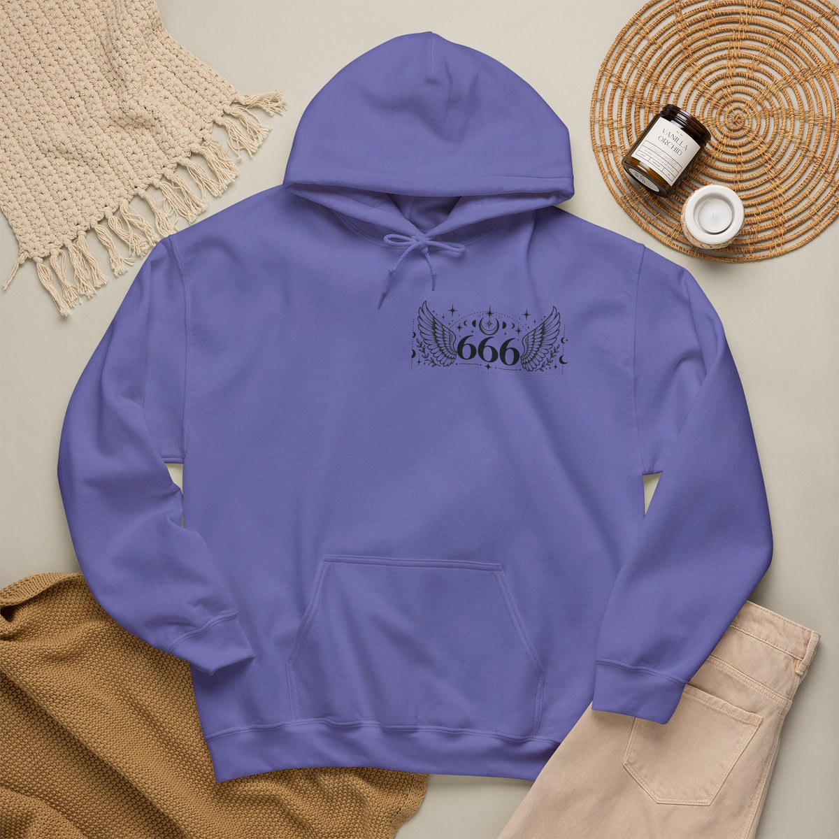 666 Angel Number Hoodie | Balance, Self-Love & Realignment