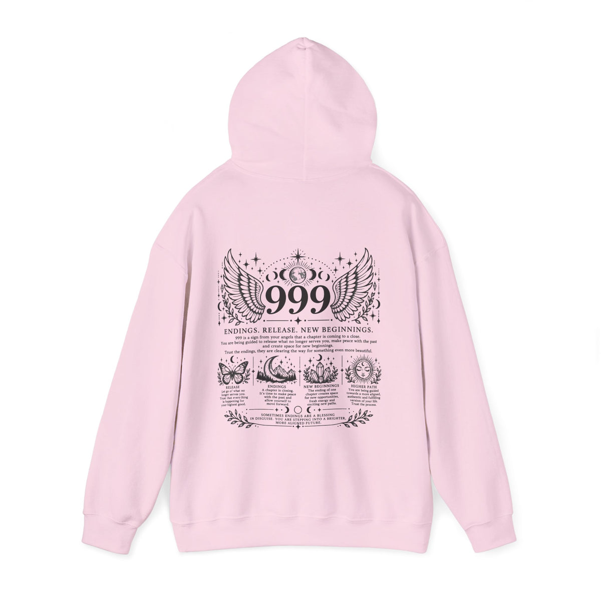 999 Angel Number Hoodie | Endings, Release & New Beginnings