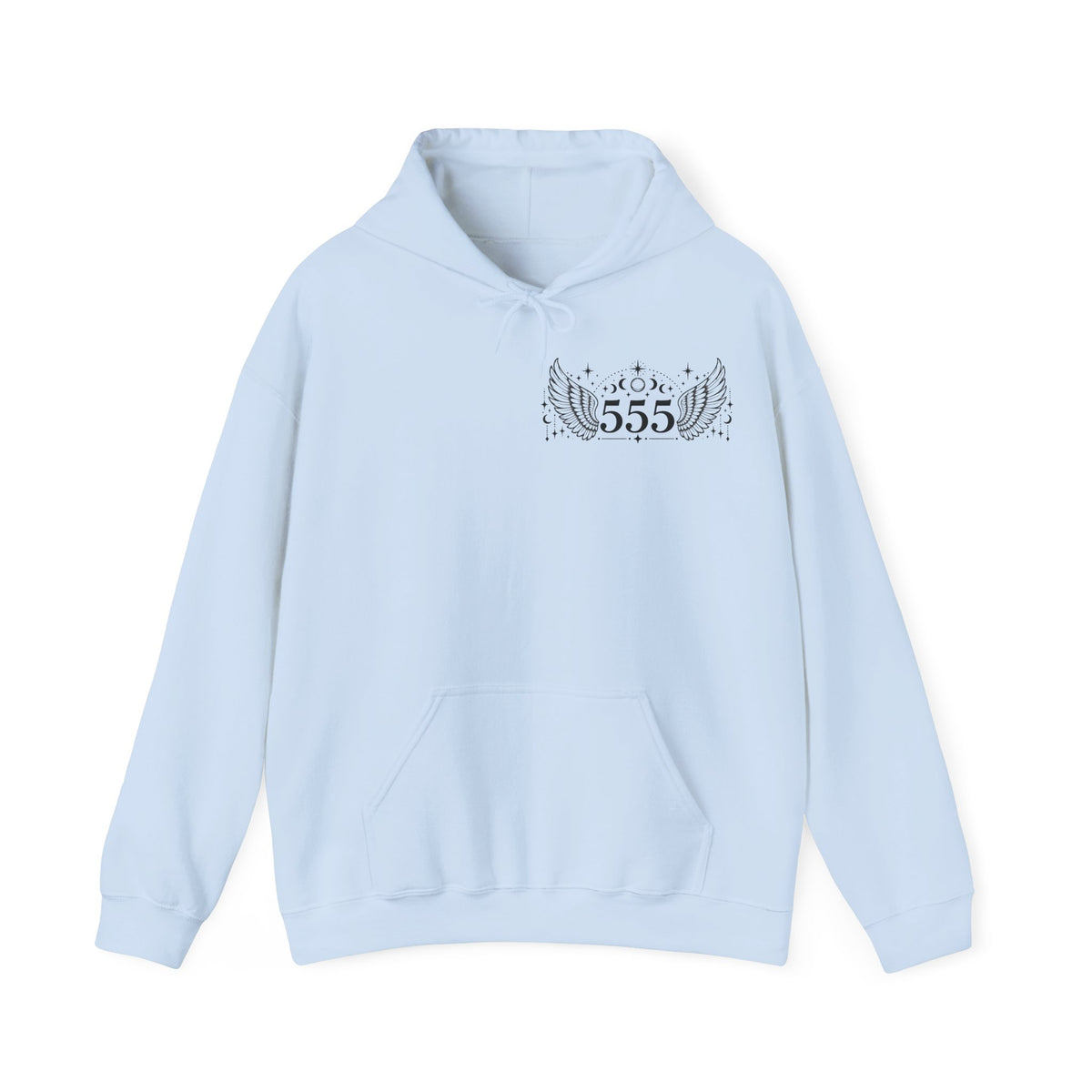 555 Angel Number Hoodie | Transformation & New Beginnings