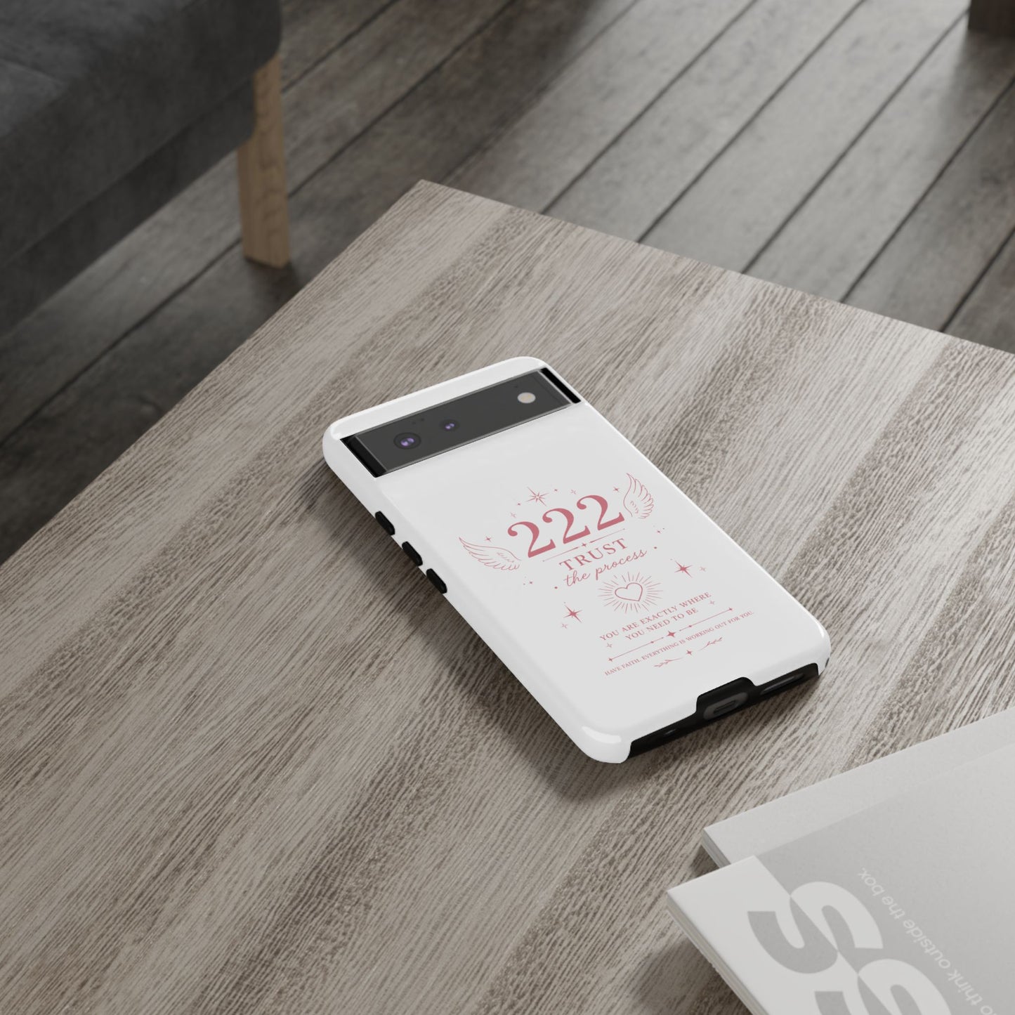 222 Trust the Process Phone Case — Angel Number Spiritual iPhone Case