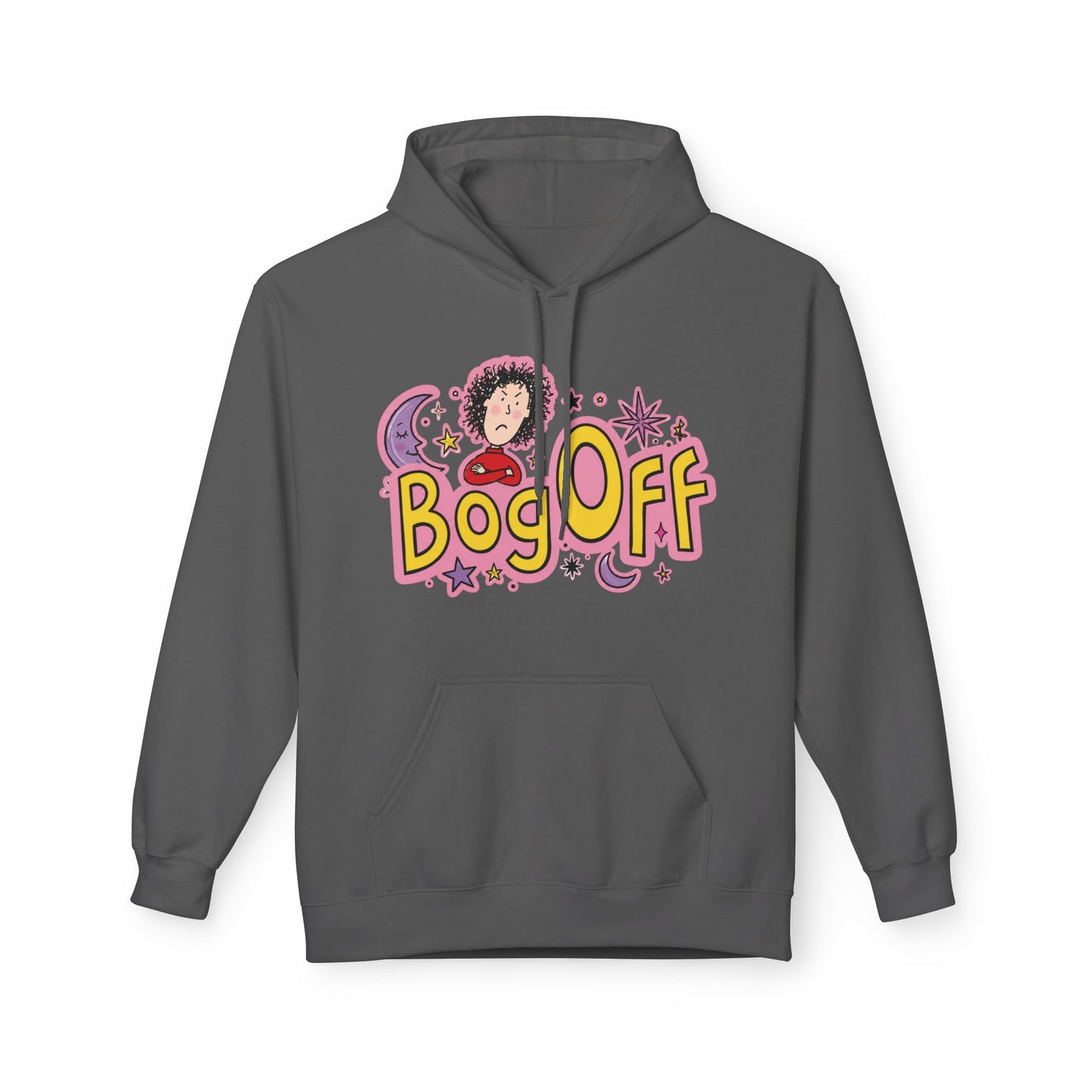 Bog Off Hoodie — Cute Retro 'Bog Off' Graphic Pullover