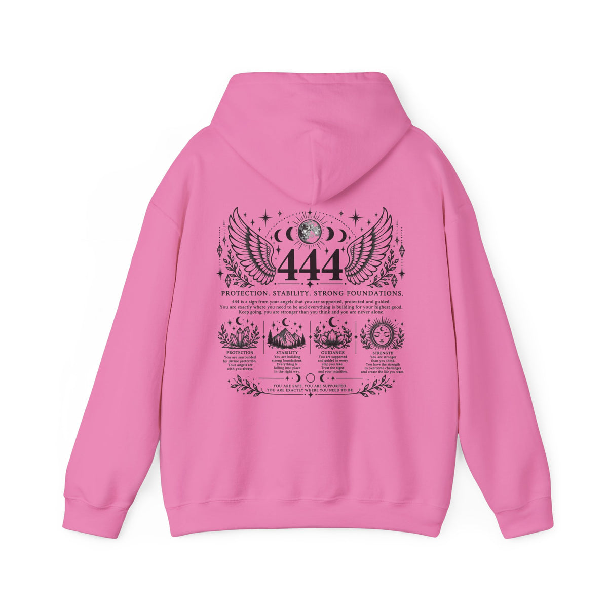 444 Angel Number Hoodie | Protection, Stability & Guidance