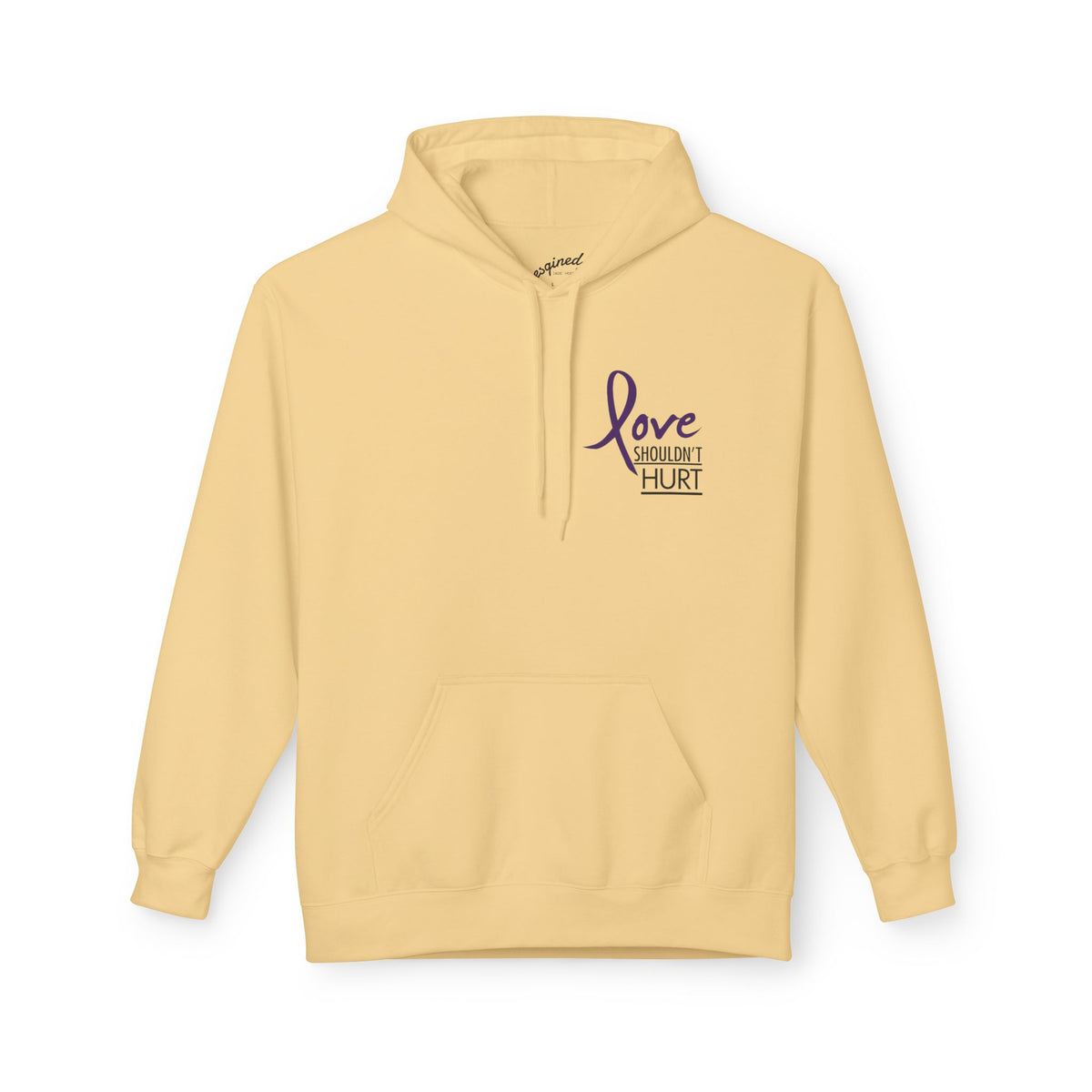 Love Shouldn’t Hurt Hoodie | Designed by Jade Hooper