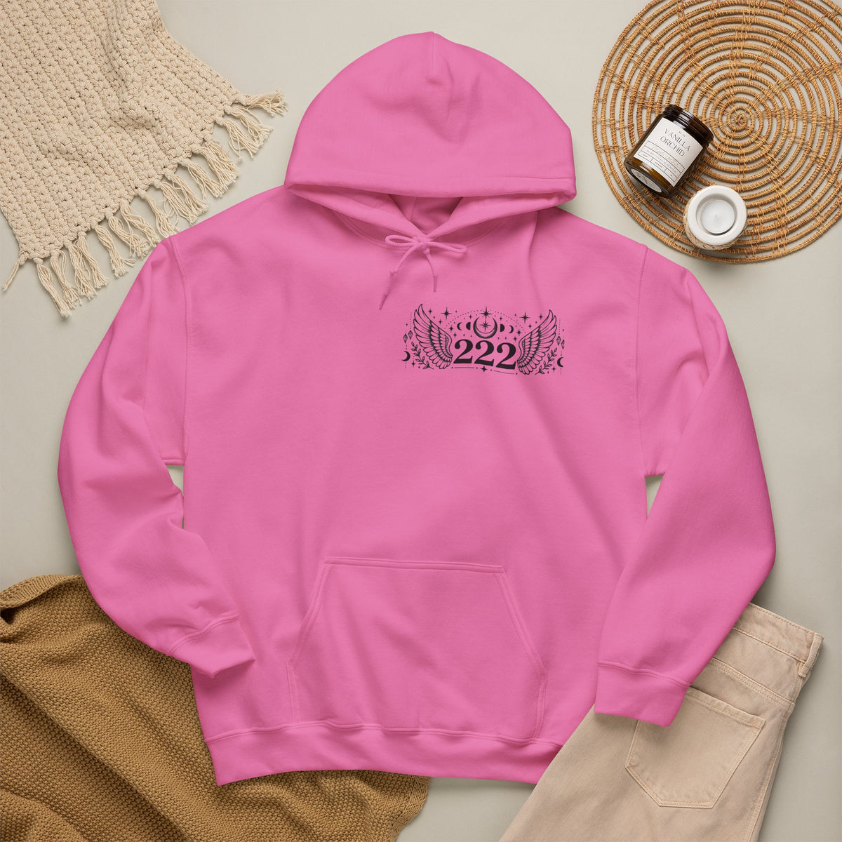 222 Angel Number Hoodie | Alignment, Trust & Divine Timing