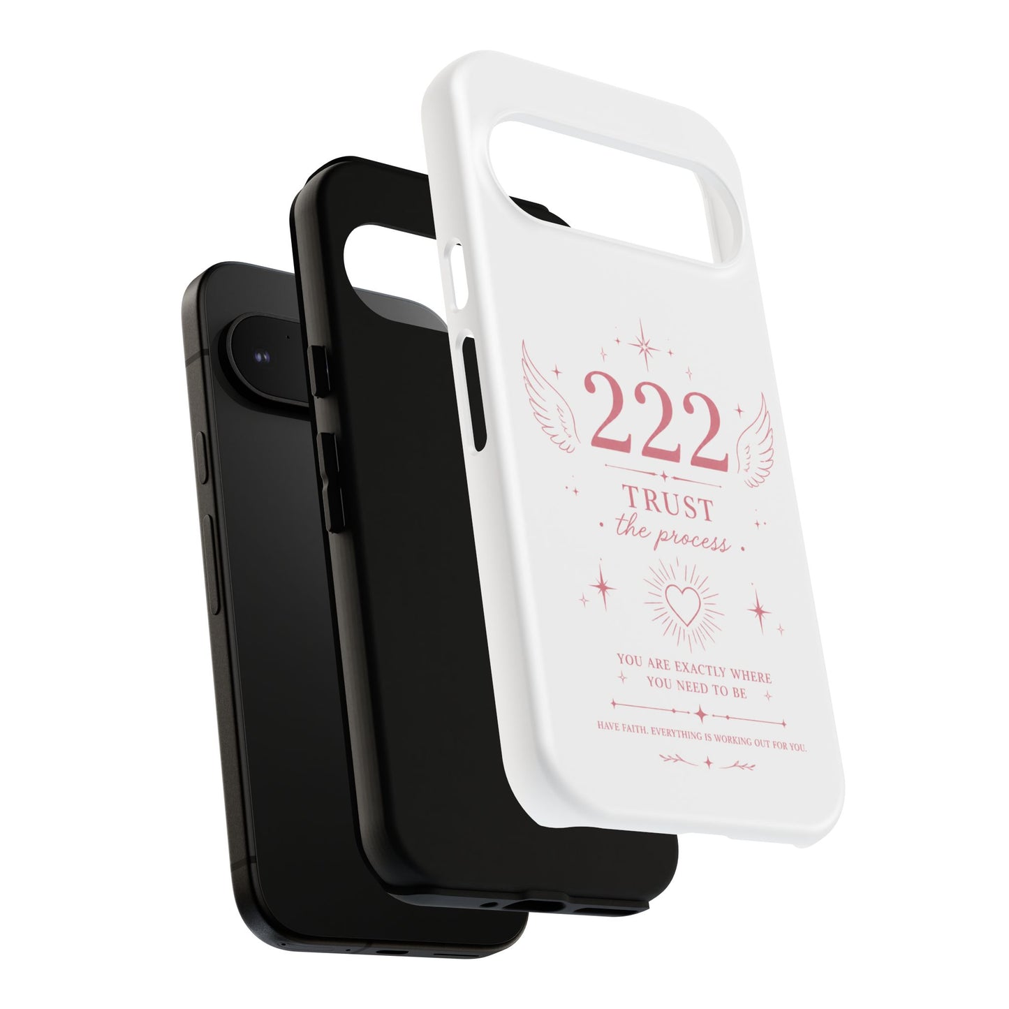 222 Trust the Process Phone Case — Angel Number Spiritual iPhone Case