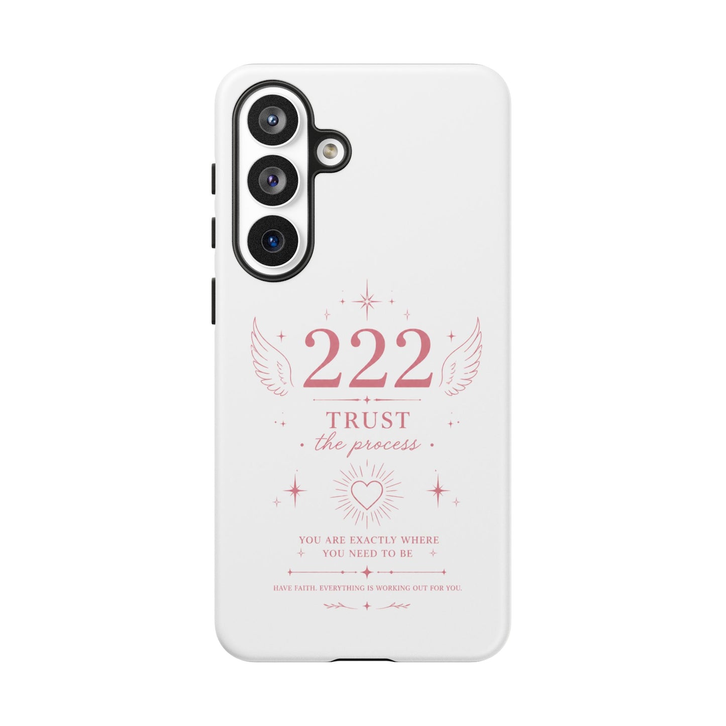 222 Trust the Process Phone Case — Angel Number Spiritual iPhone Case