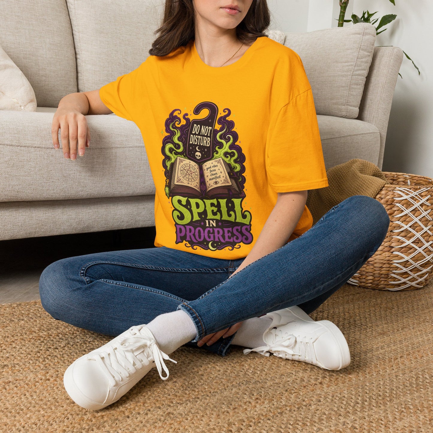 Witchy 'Do Not Disturb — Spell in Progress' T-Shirt