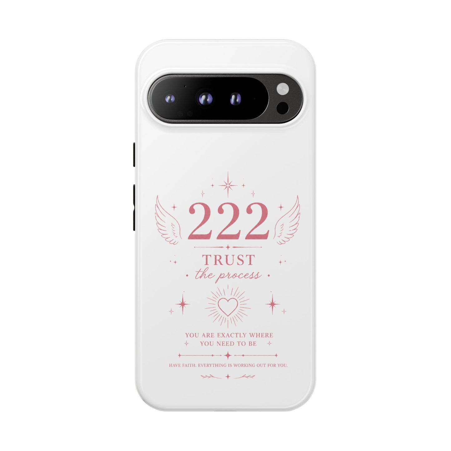 222 Trust the Process Phone Case — Angel Number Spiritual iPhone Case