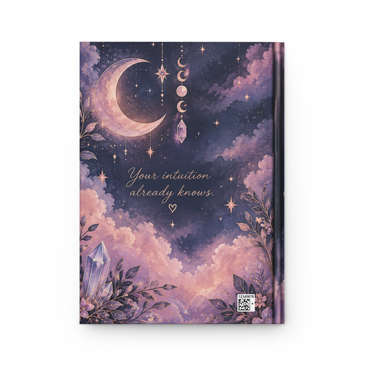 MoonMagicx Hardcover Lined Notebook