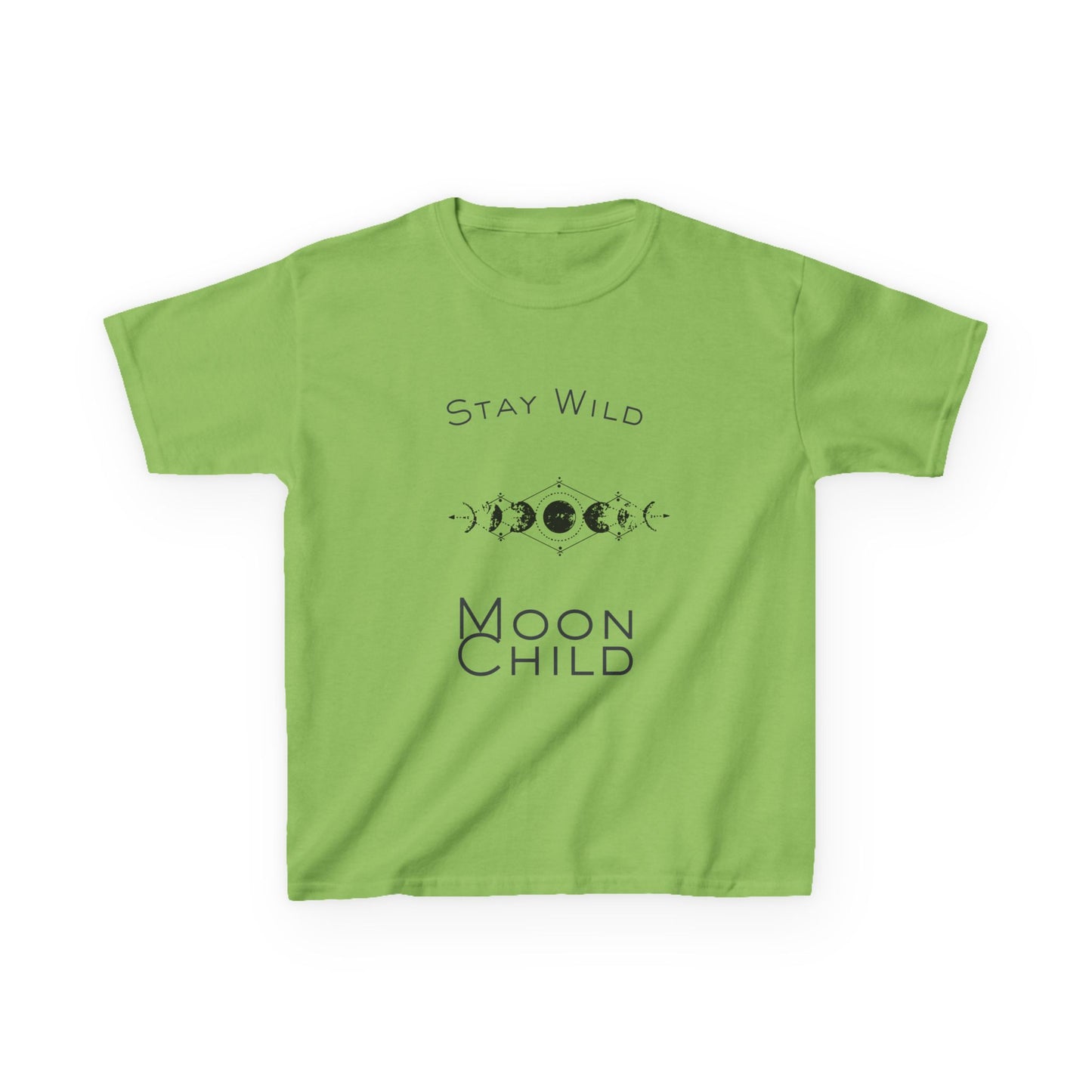 Kids 'Moon Child' Tee — Stay Wild Phases of the Moon Kids T-Shirt