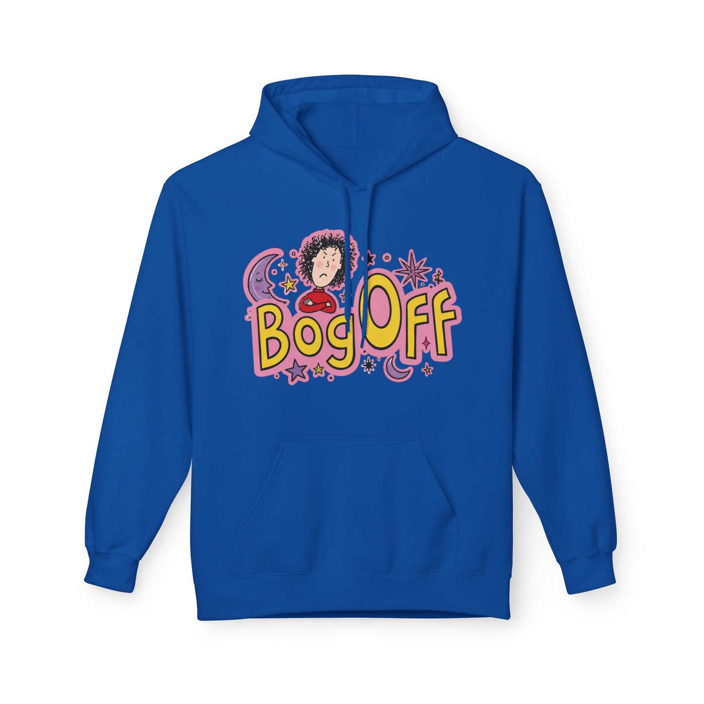 Bog Off Hoodie — Cute Retro 'Bog Off' Graphic Pullover