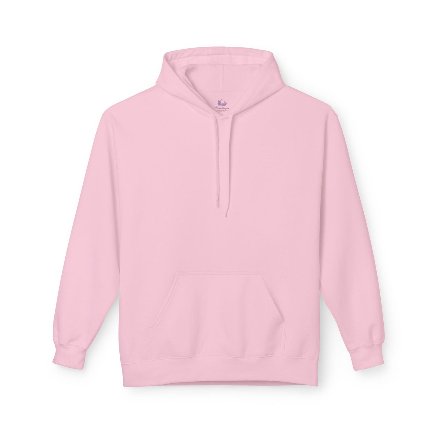 Moon Phase Graphic Hoodie — Minimal Celestial Back Print