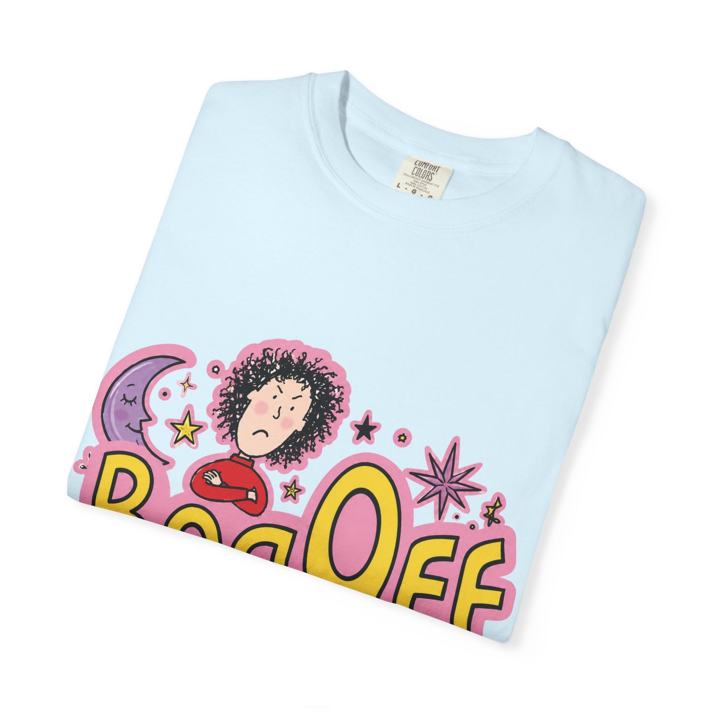Bog Off Graphic T-Shirt — Retro Cute Cartoon Design