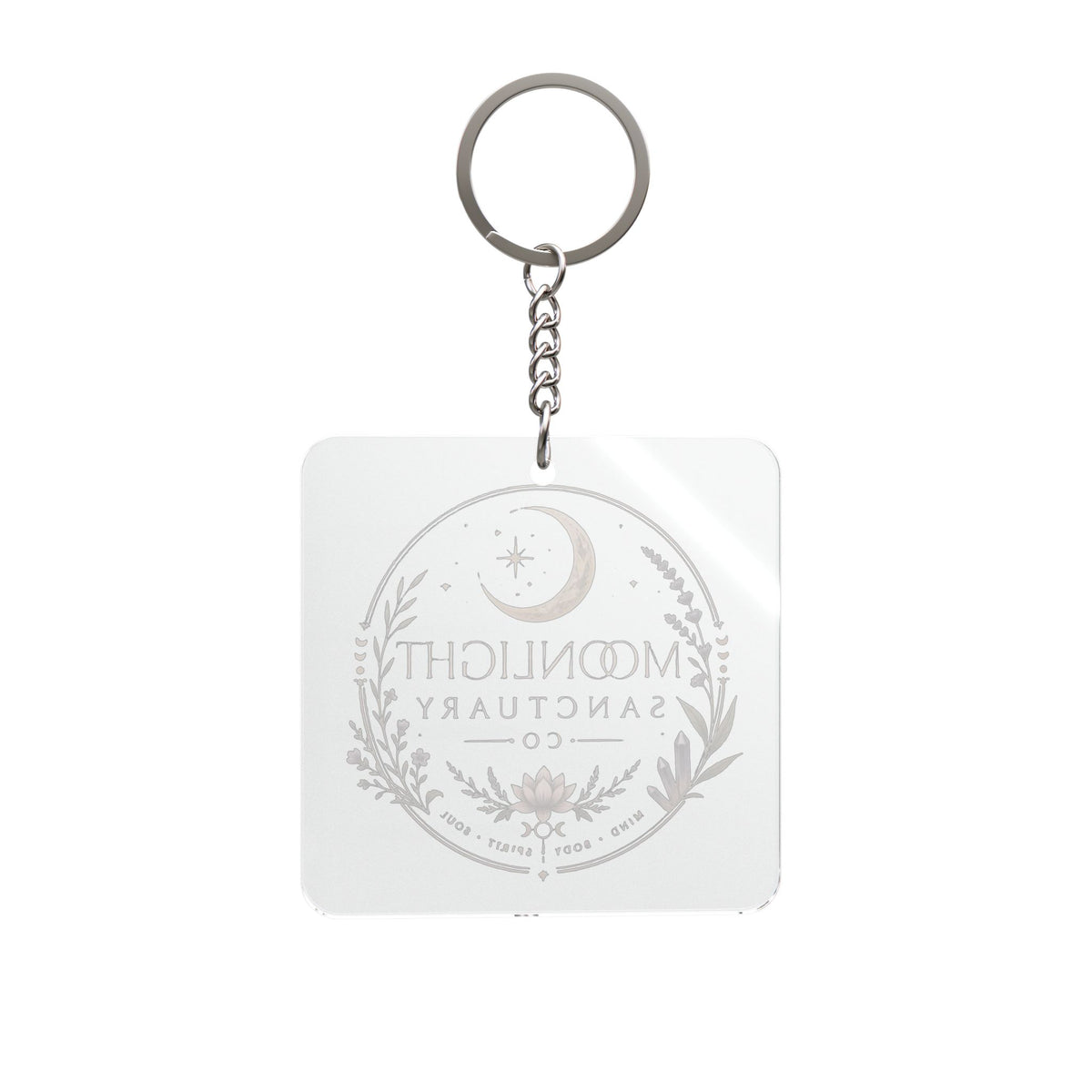 Moonlight Sanctuary Co. Square Keyring