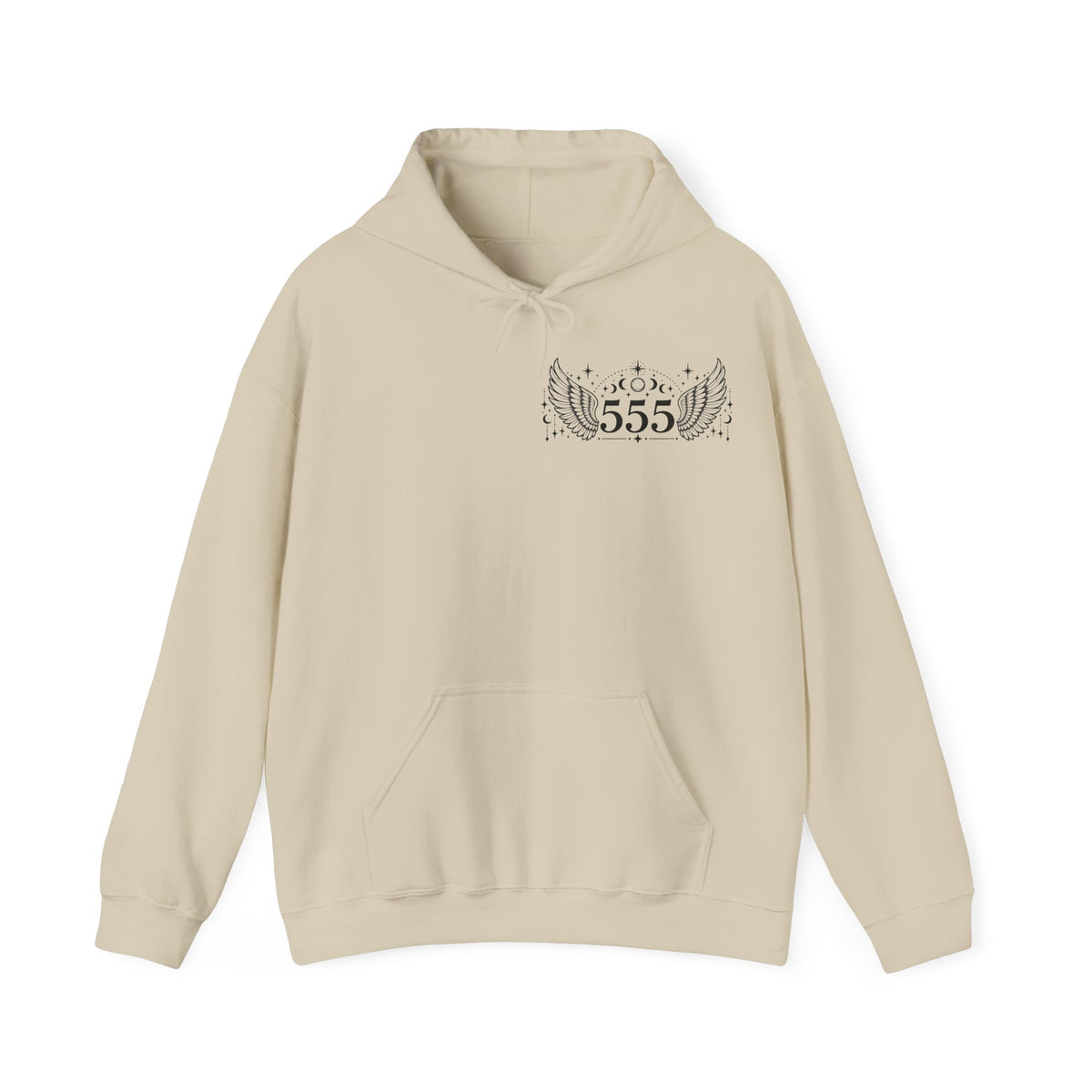 555 Angel Number Hoodie | Transformation & New Beginnings