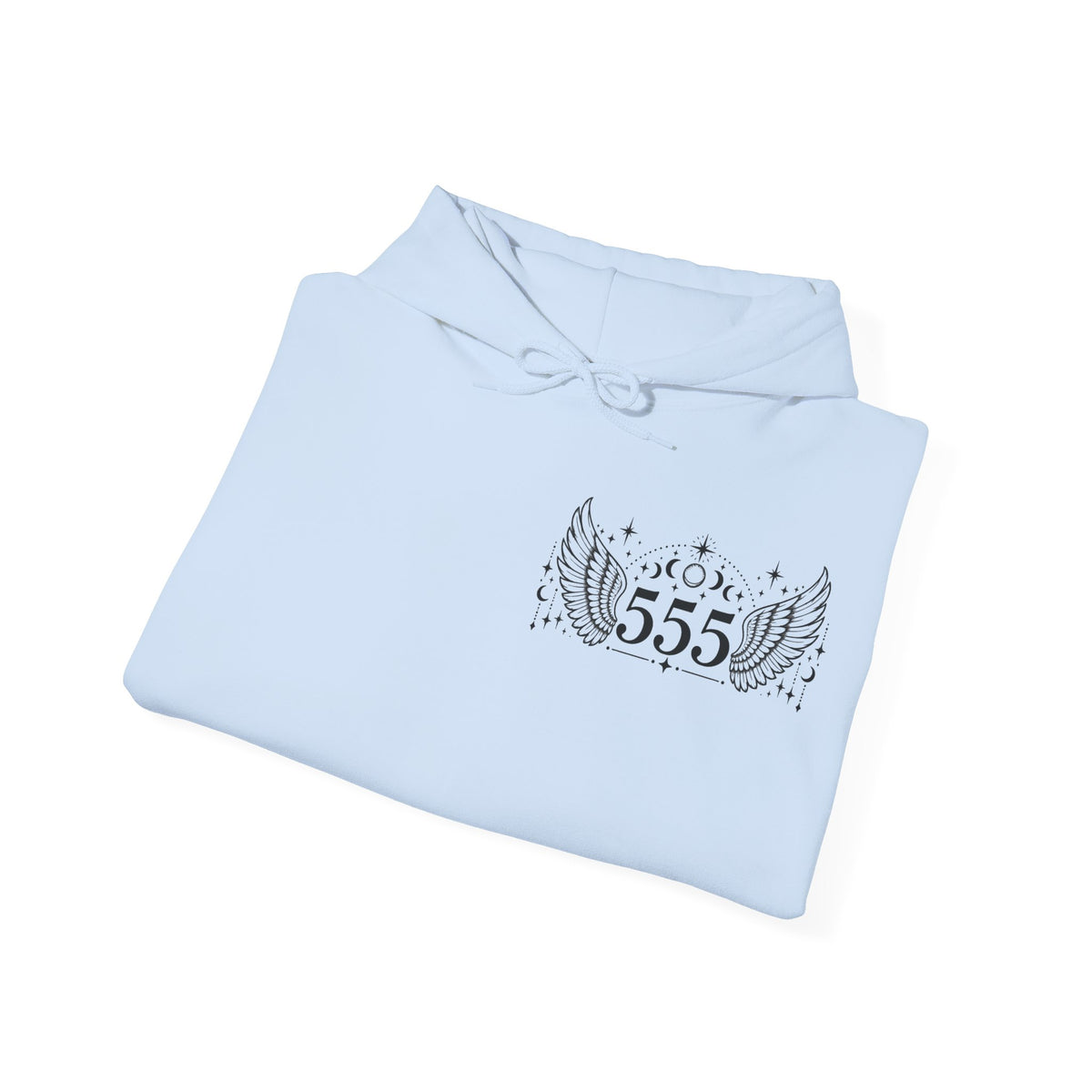 555 Angel Number Hoodie | Transformation & New Beginnings