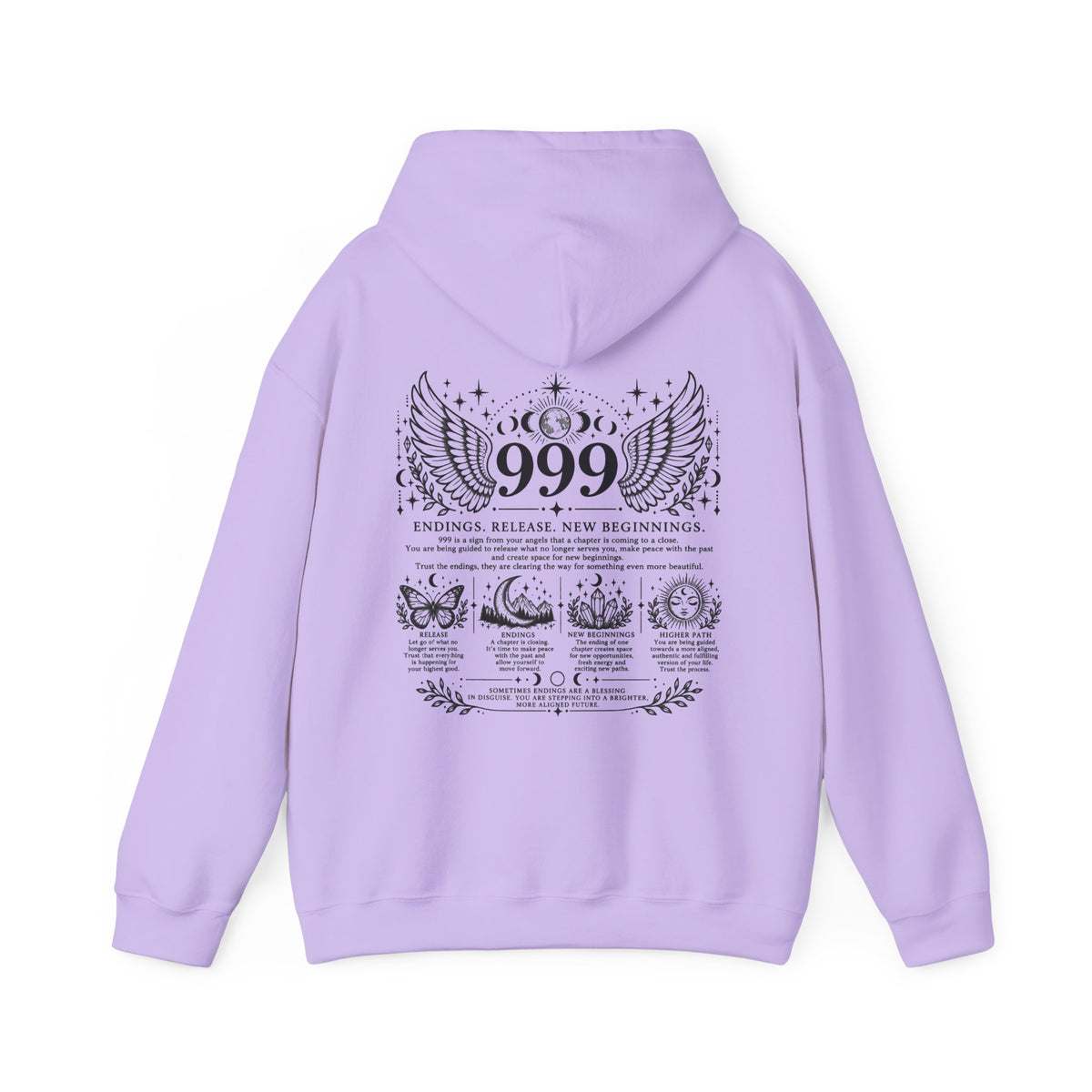 999 Angel Number Hoodie | Endings, Release & New Beginnings