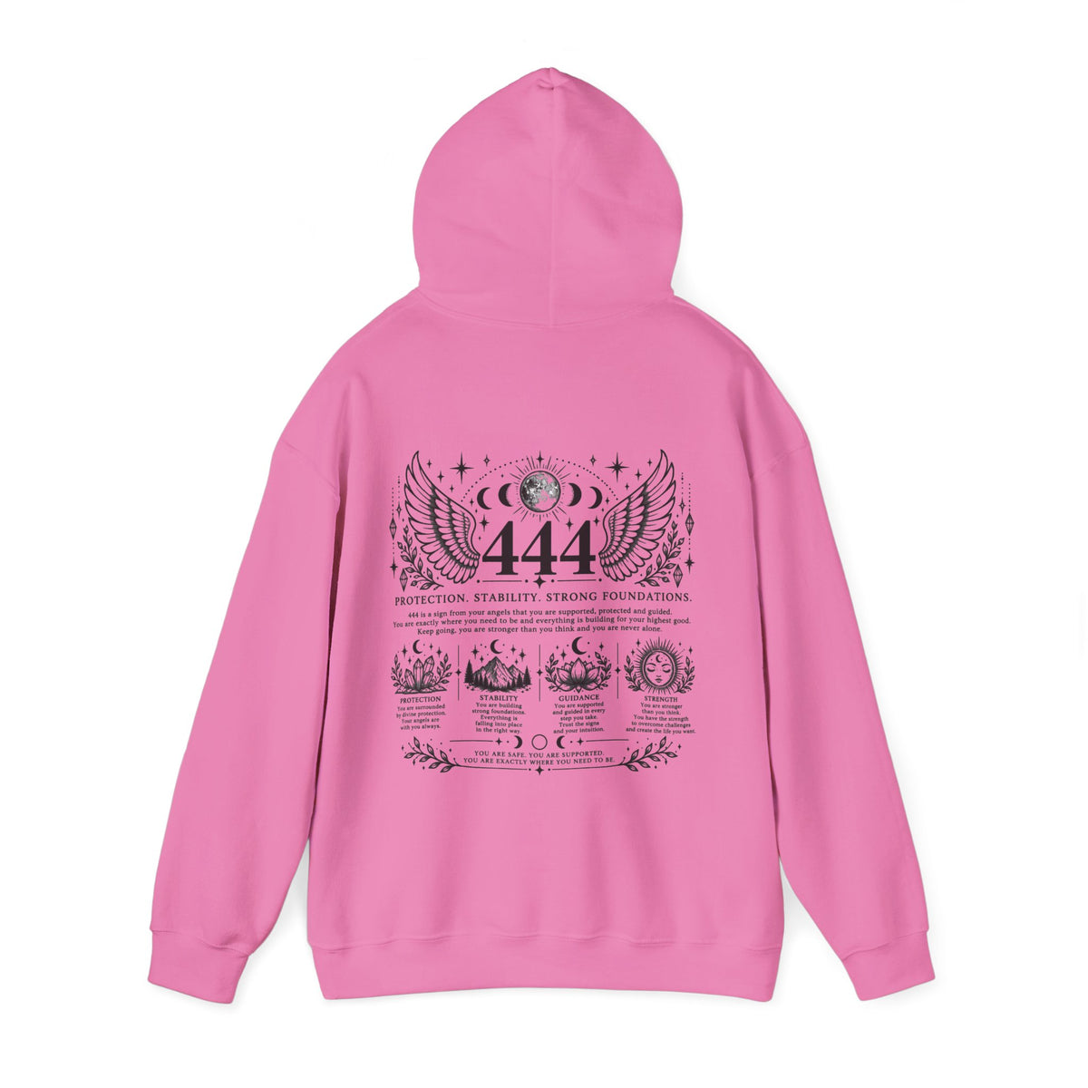444 Angel Number Hoodie | Protection, Stability & Guidance