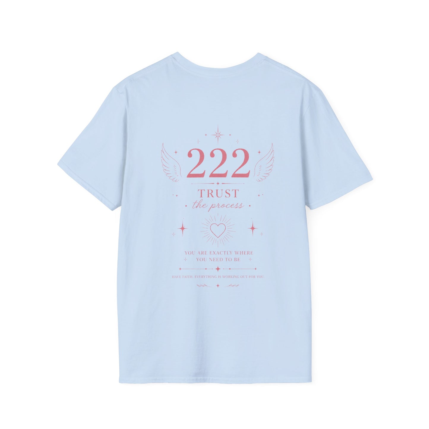 Angel Number 222 T-Shirt — Spiritual Numerology Tee