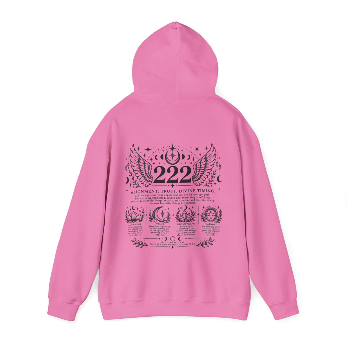 222 Angel Number Hoodie | Alignment, Trust & Divine Timing