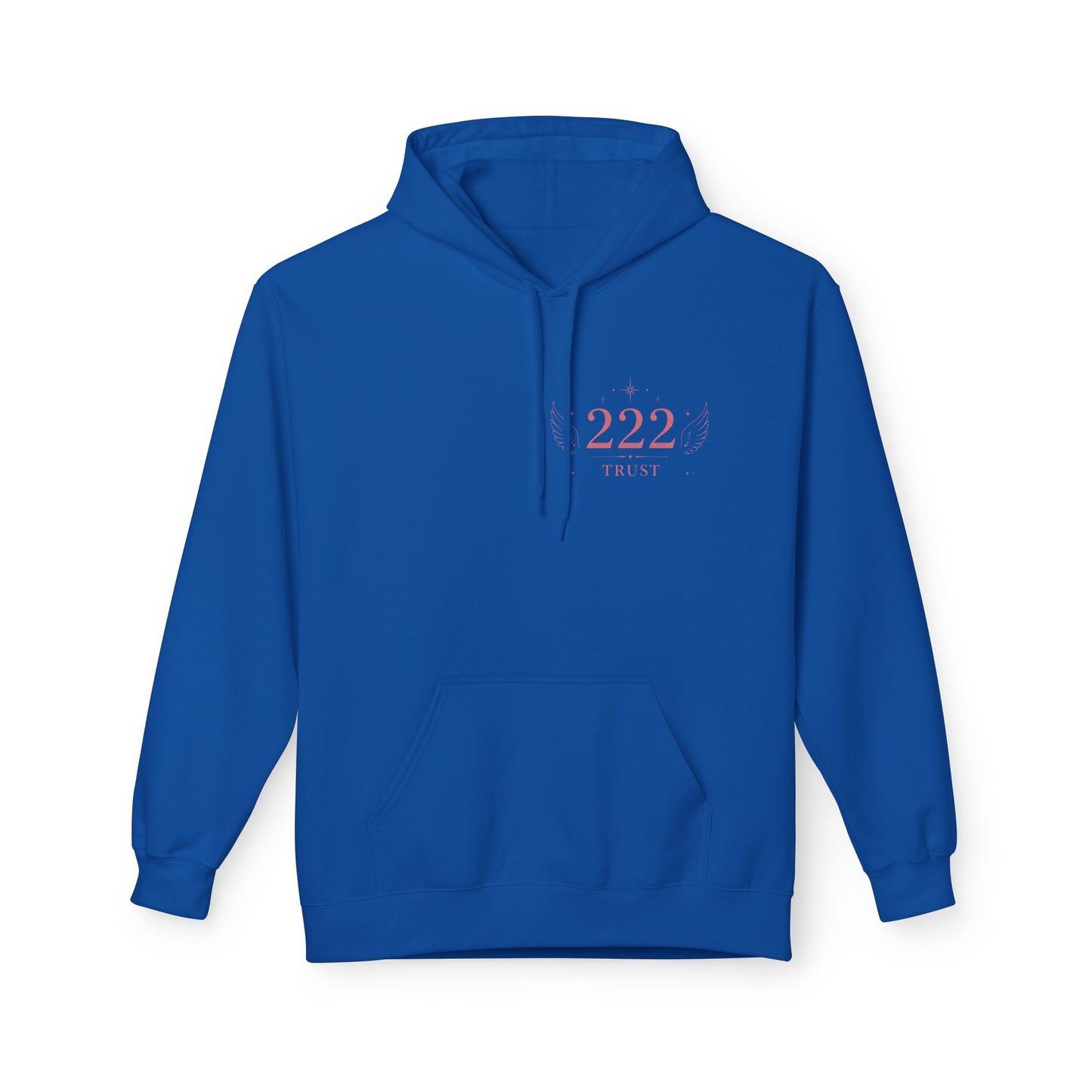 222 Angel Number Hoodie — Spiritual Numerology Graphic Hoodie