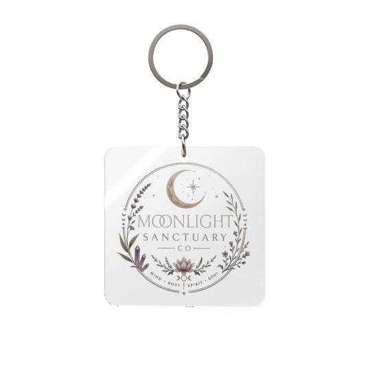 Moonlight Sanctuary Co. Square Keyring