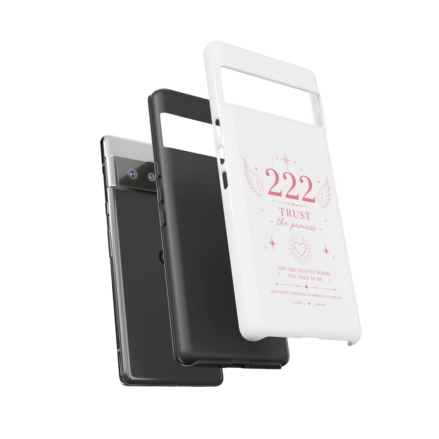 222 Trust the Process Phone Case — Angel Number Spiritual iPhone Case