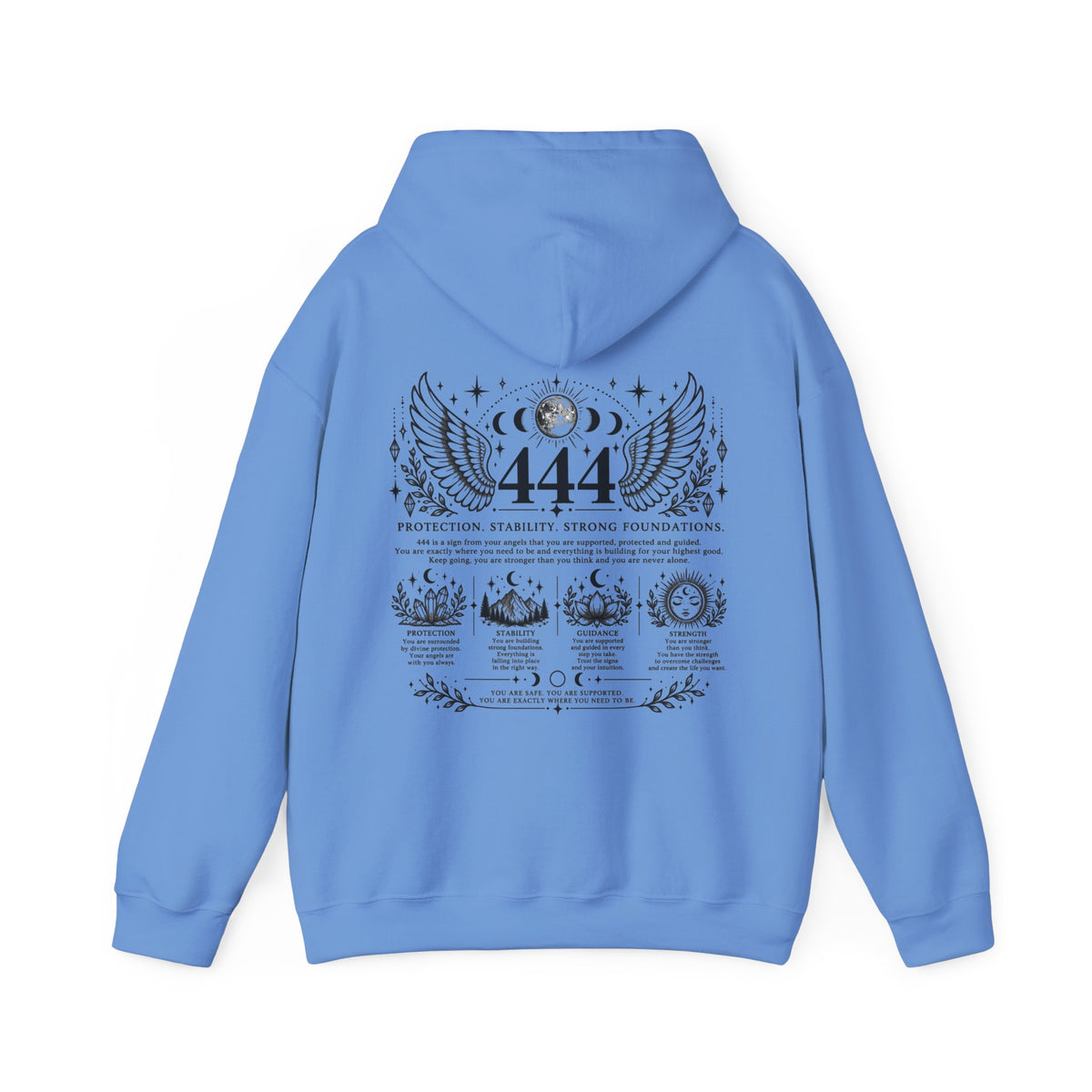 444 Angel Number Hoodie | Protection, Stability & Guidance